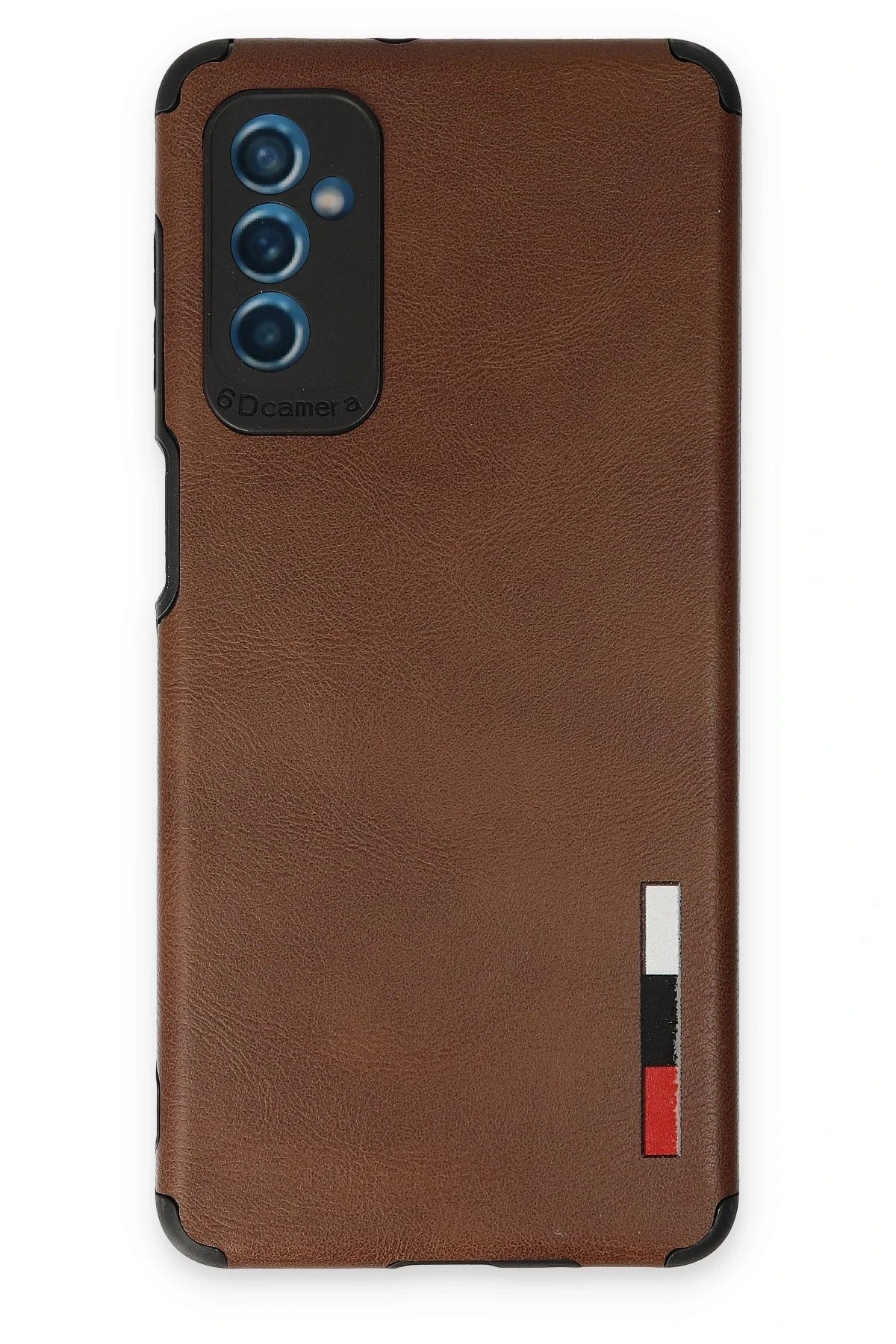 Samsung Galaxy M52 5G Kılıf Loop Deri Silikon - Kahverengi-(5796)