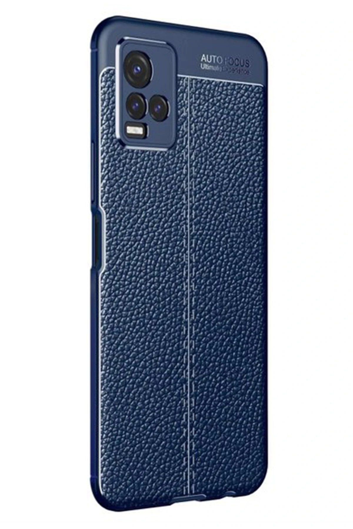Vivo Y21S Kılıf Auto Focus Kapak - Lacivert-(5796)