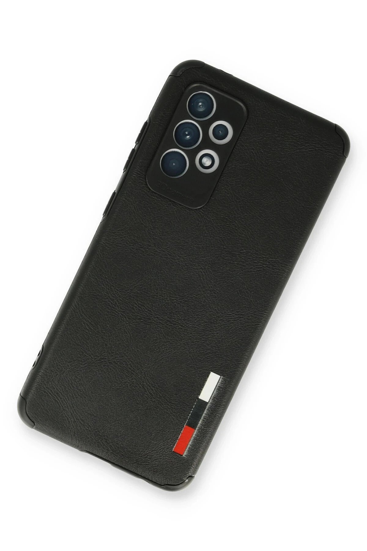 Samsung Galaxy A73 5G Kılıf Loop Deri Silikon - Siyah-(5796) - Görsel 2