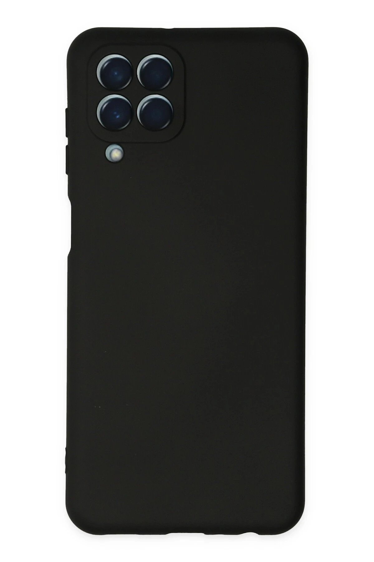 Samsung Galaxy M33 Kılıf Nano içi Kadife Silikon - Siyah-(5796)