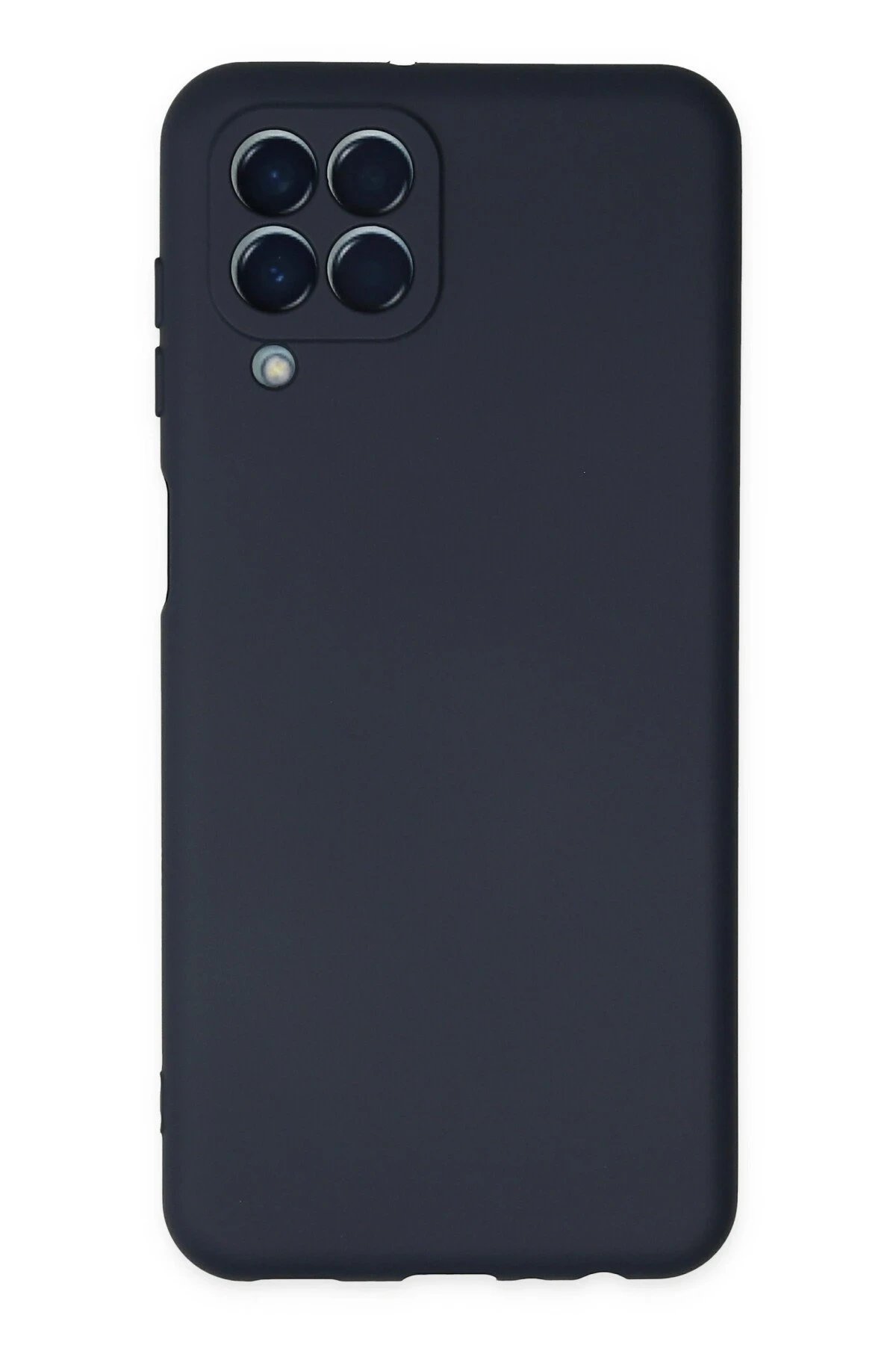 Samsung Galaxy M33 Kılıf Nano içi Kadife Silikon - Lacivert-(5796)