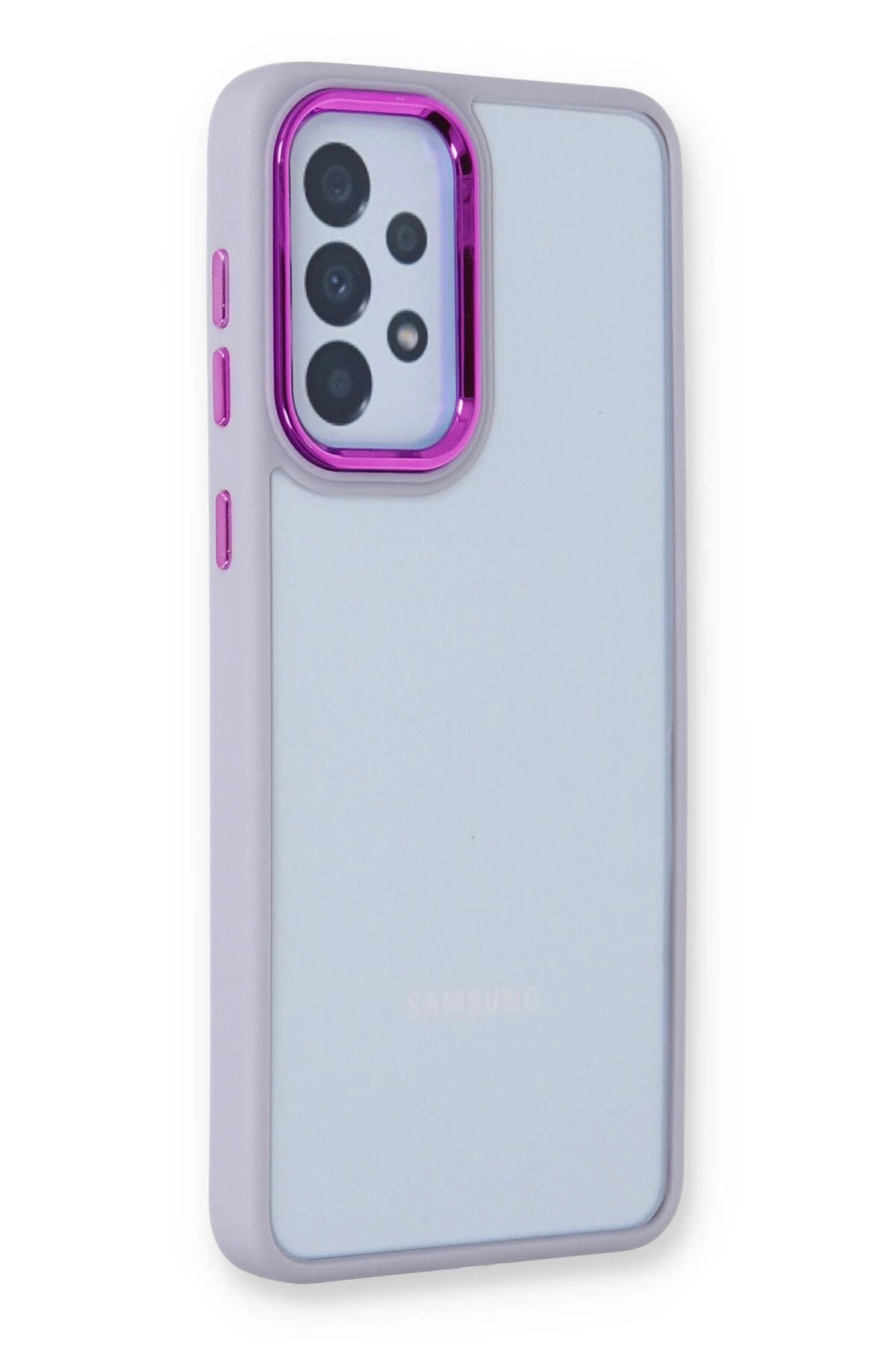 Samsung Galaxy A53 5G Kılıf Dora Kapak - Lila-(5796)