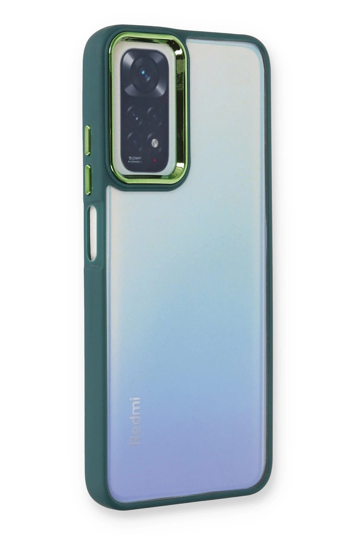 Xiaomi Redmi Note 11 Pro Kılıf Dora Kapak - Haki Yeşil-(5796)