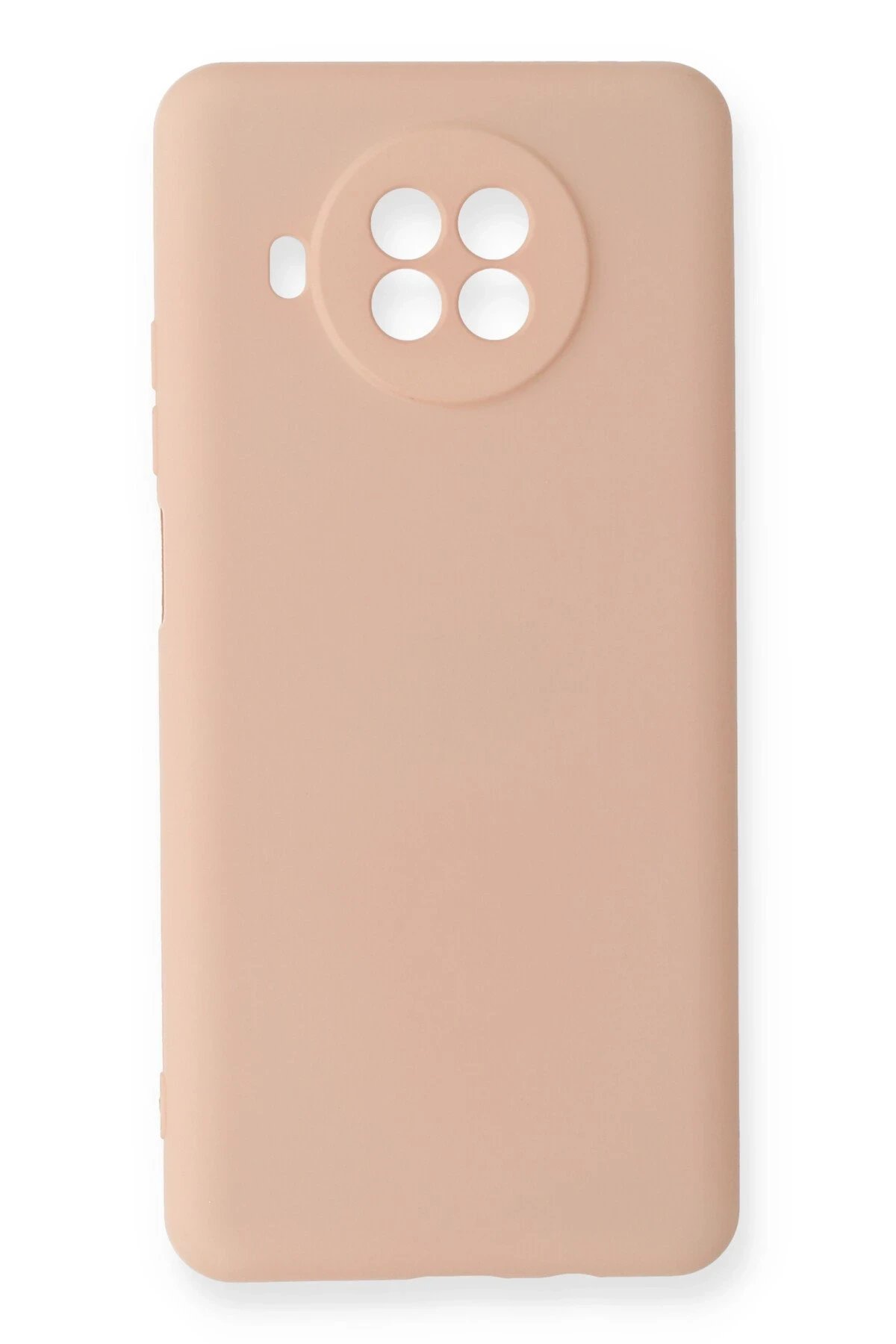 Xiaomi Mi 10T Lite Kılıf Nano içi Kadife Silikon - Pudra-(5796)