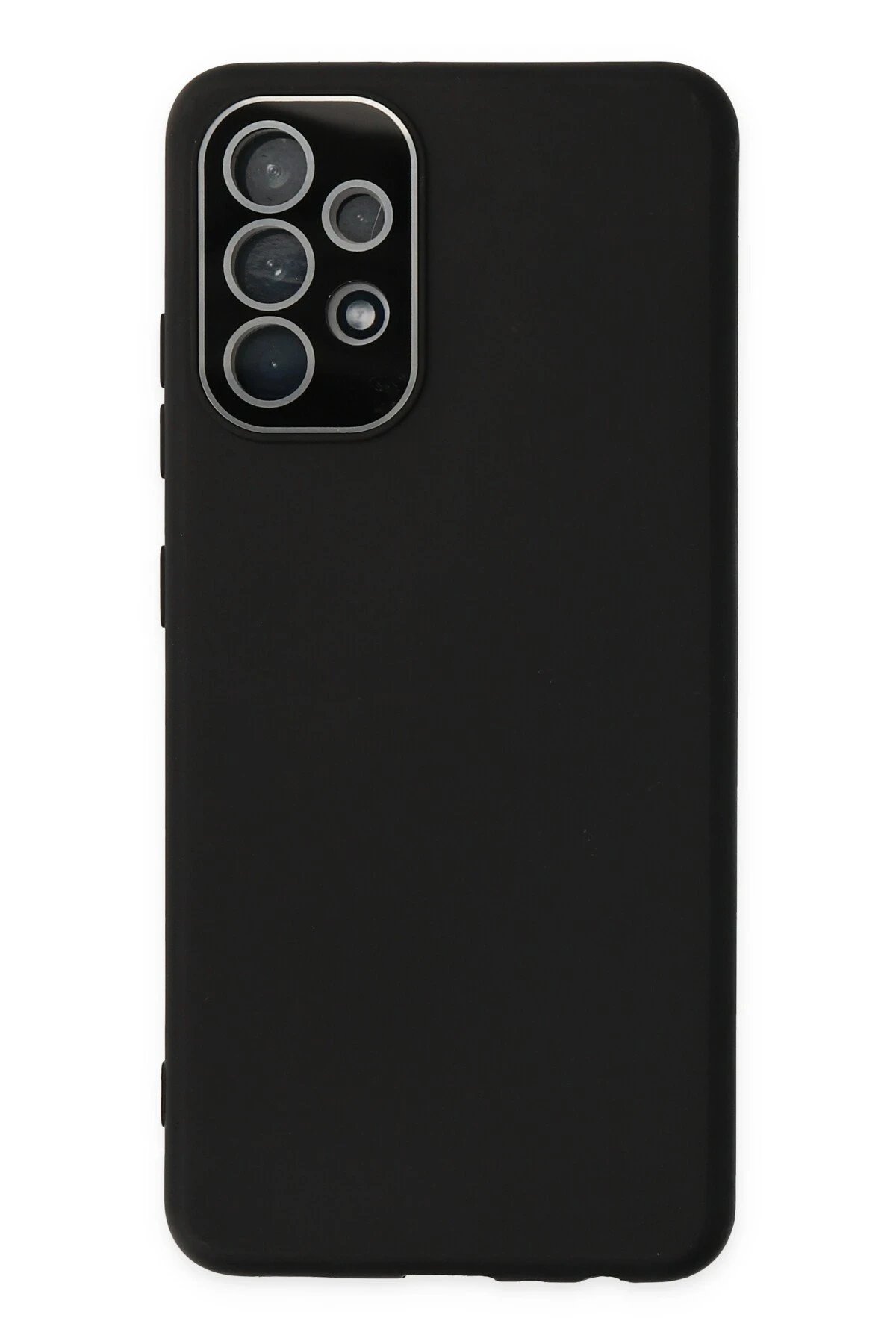 Samsung Galaxy A53 5G Kılıf Lansman Glass Kapak - Siyah-(5796)