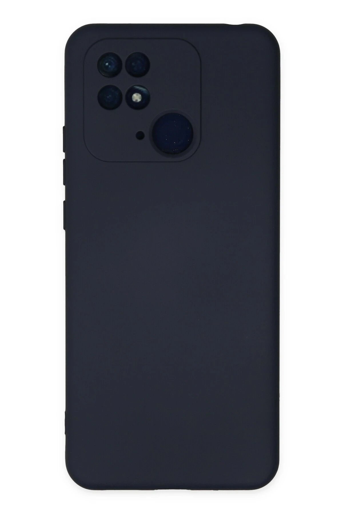 Xiaomi Redmi 10C Kılıf Nano içi Kadife Silikon - Lacivert-(5796)