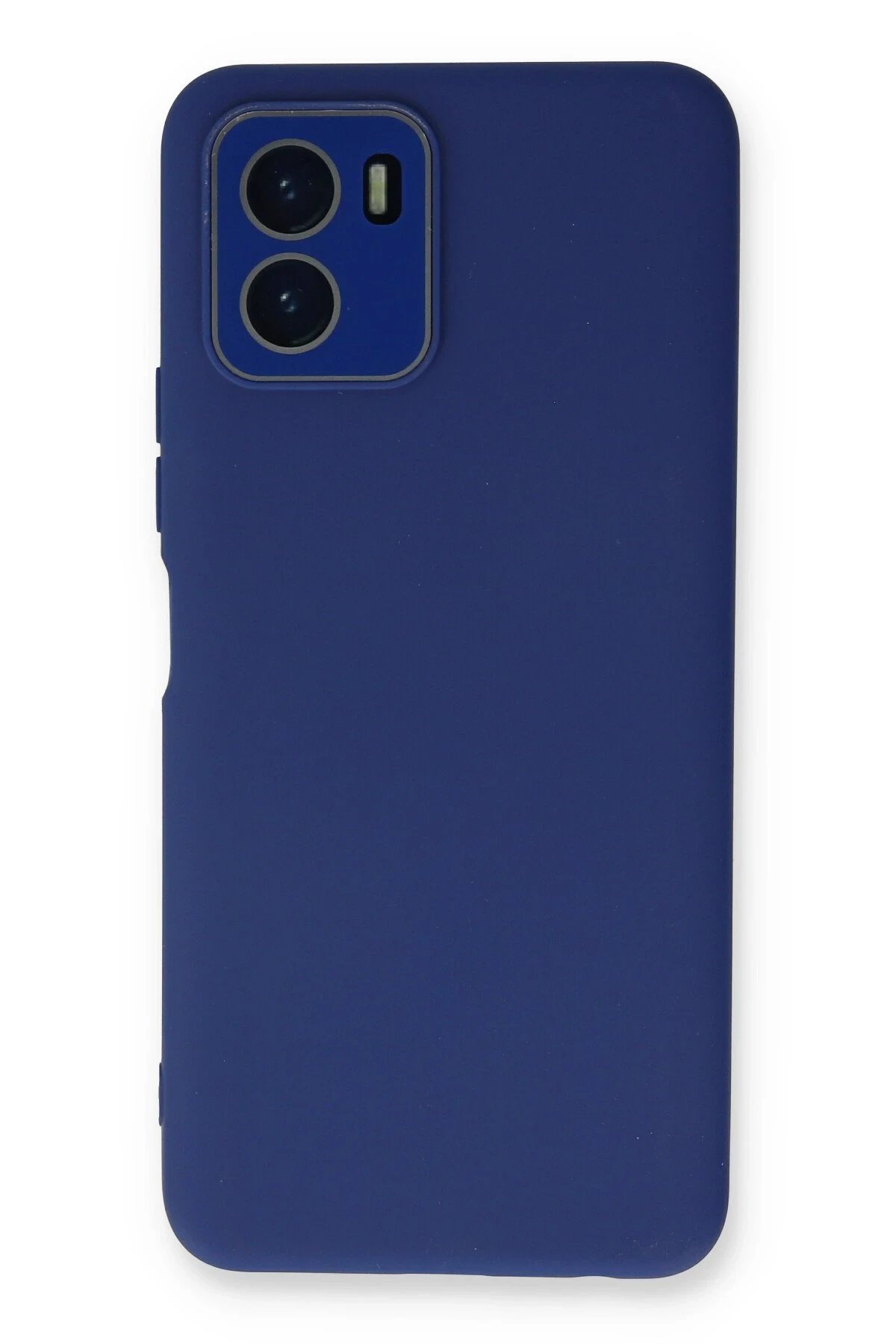 Vivo Y15S Kılıf Lansman Glass Kapak - Sky Blue-(5796)