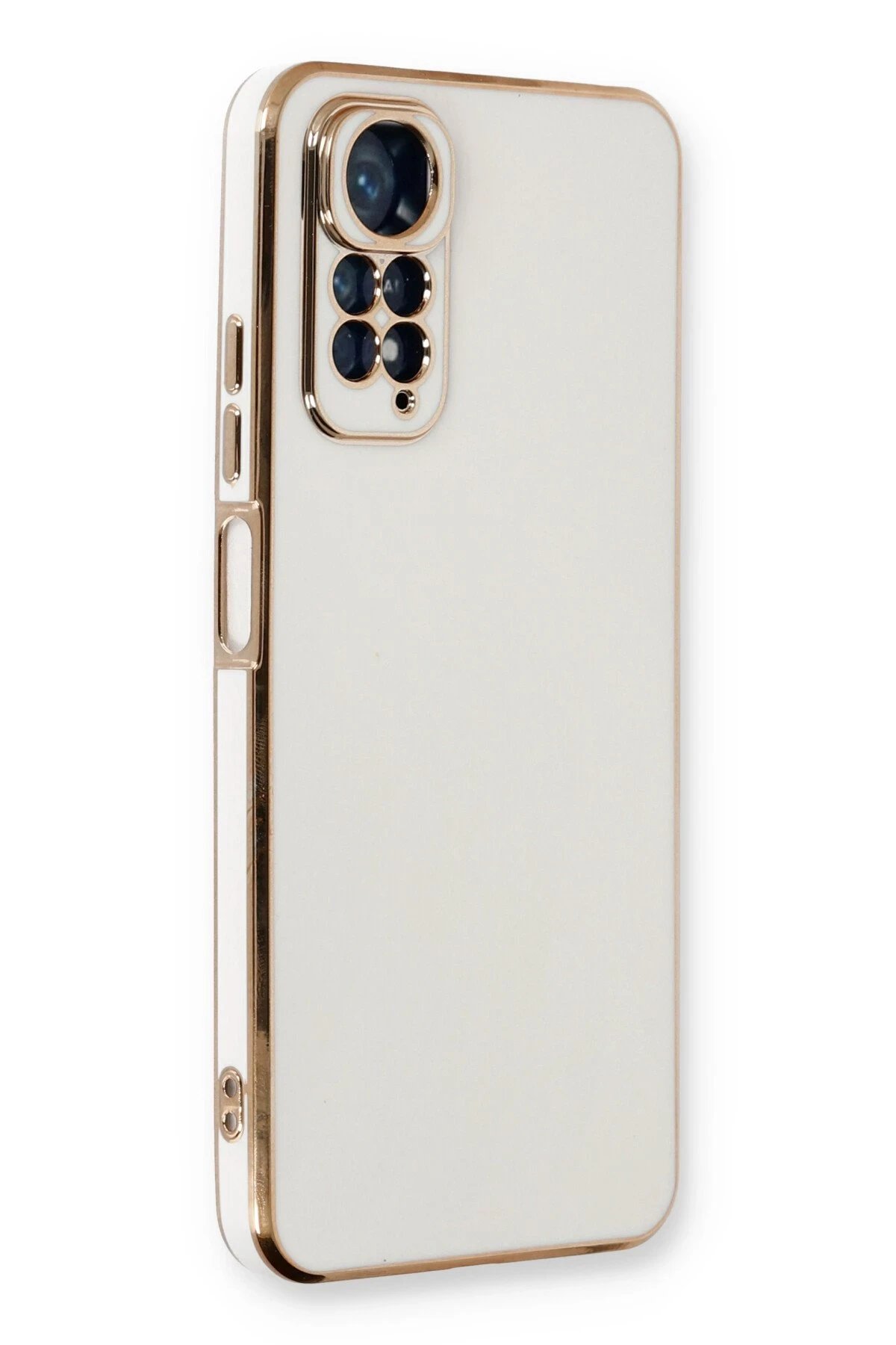 Xiaomi Redmi Note 11 Kılıf Volet Silikon - Beyaz-(5796)