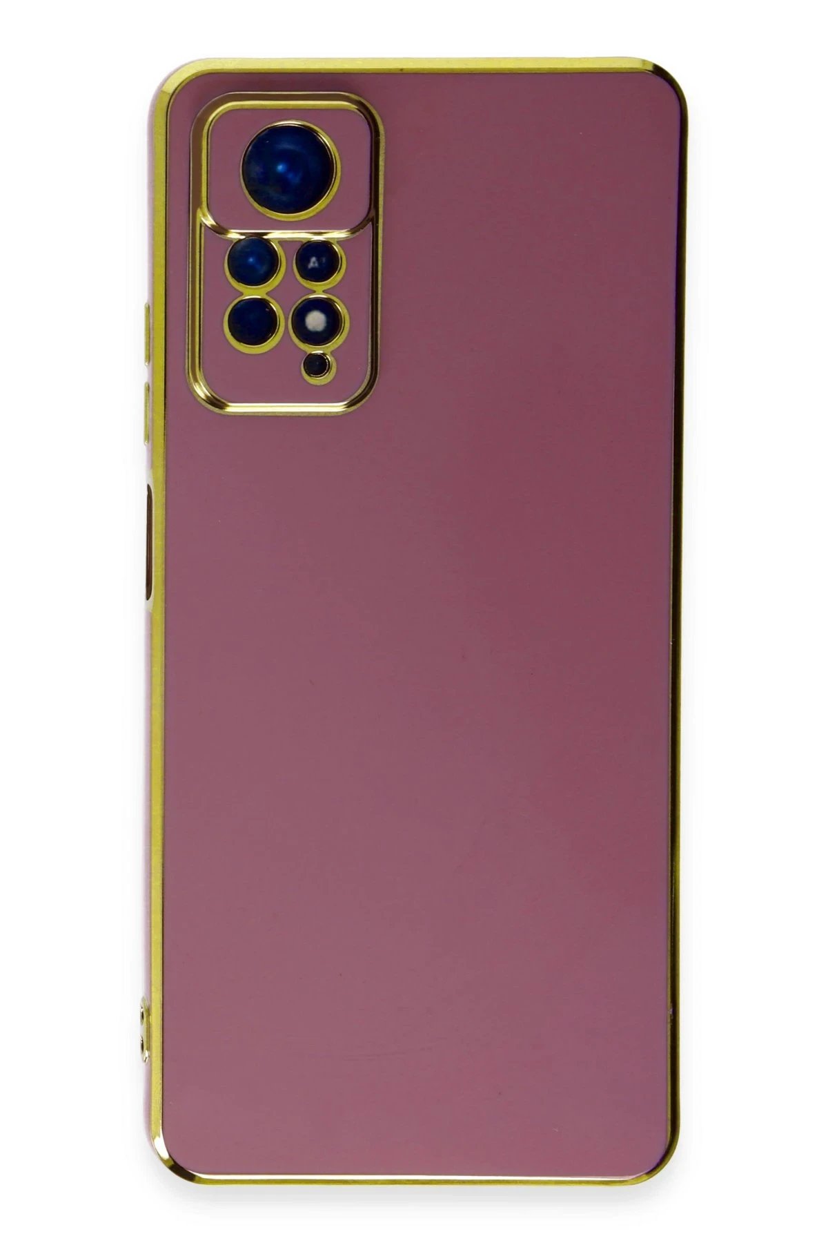 Xiaomi Redmi Note 11 Kılıf Volet Silikon - Kırmızı-(5796)