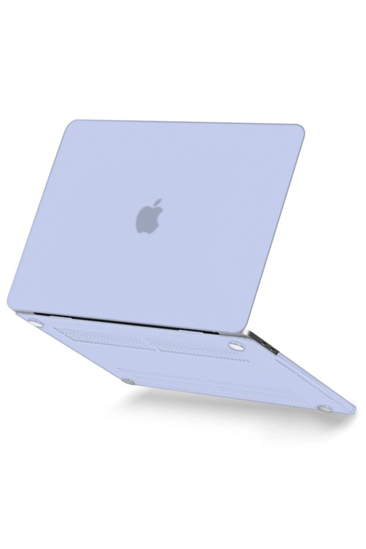 Macbook Pro 13 2020 Macbook Buzlu Kapak - Lila-(5796)