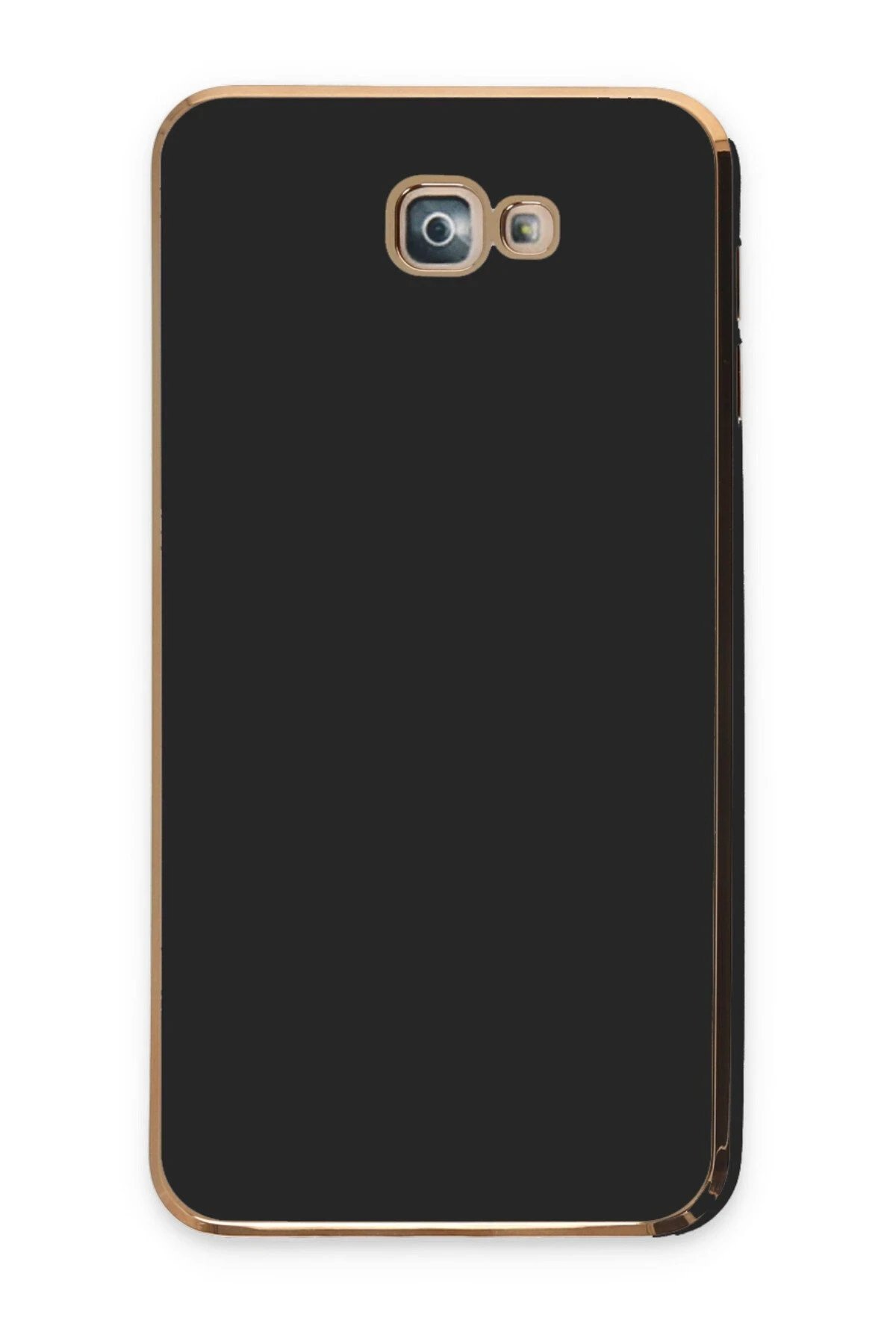 Samsung Galaxy J7 Prime Kılıf Volet Silikon - Siyah-(5796)