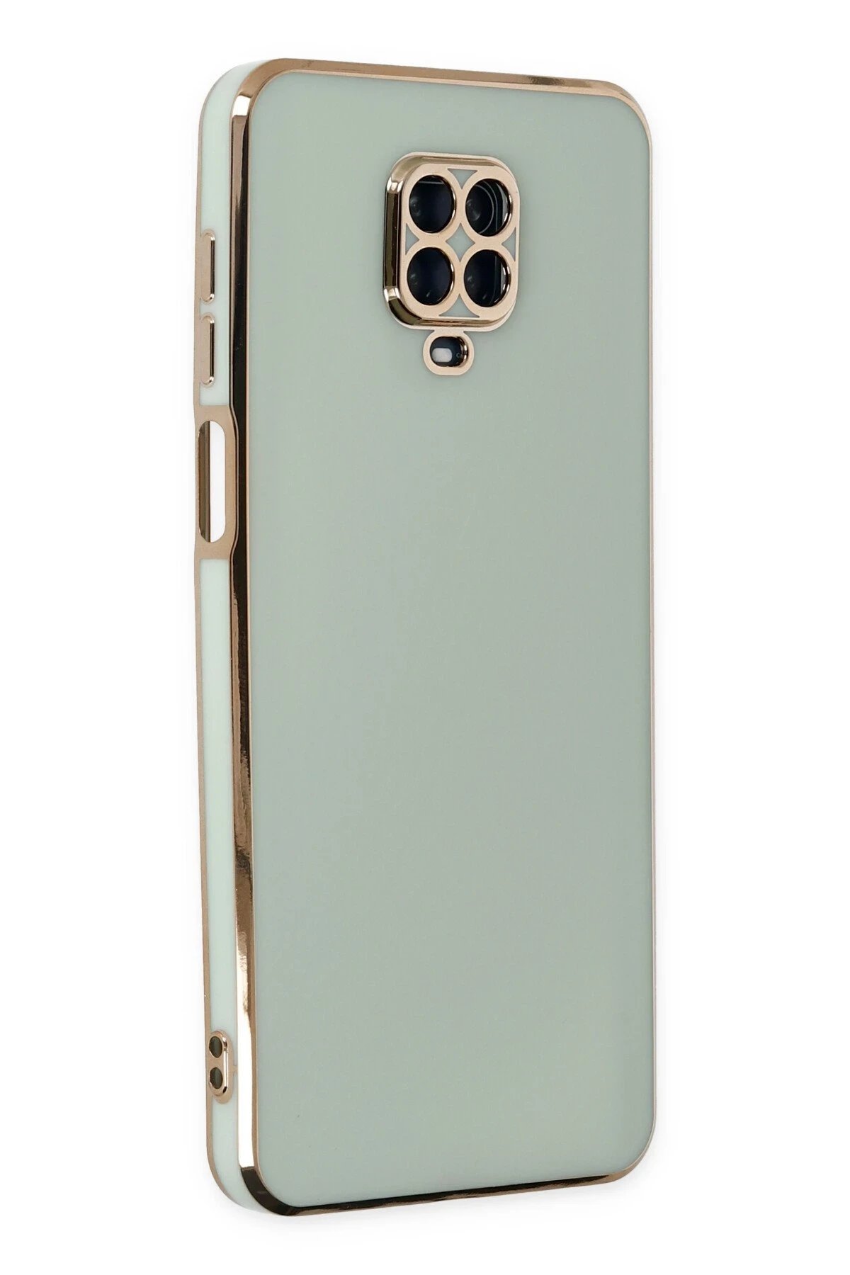 Xiaomi Redmi Note 9 Pro Kılıf Volet Silikon - Açık Yeşil-(5796)