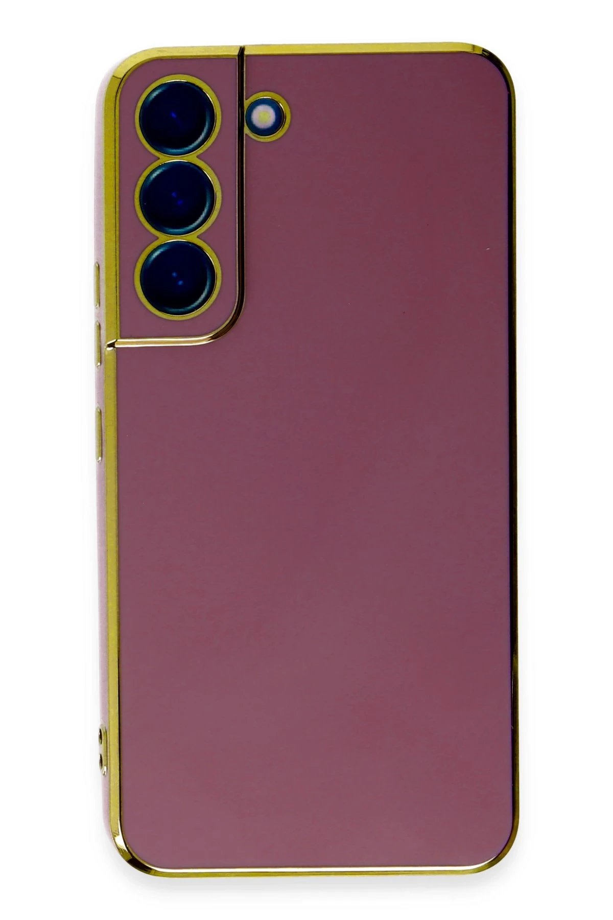 Samsung Galaxy S21 FE Kılıf Volet Silikon - Kırmızı-(5796)