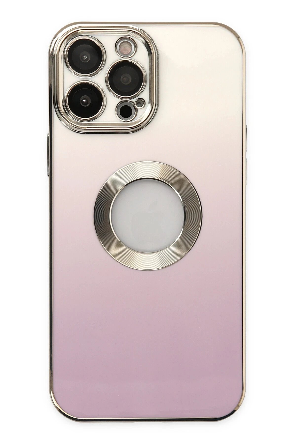 iPhone 13 Pro Max Kılıf Best Silikon - Mor-(5796)