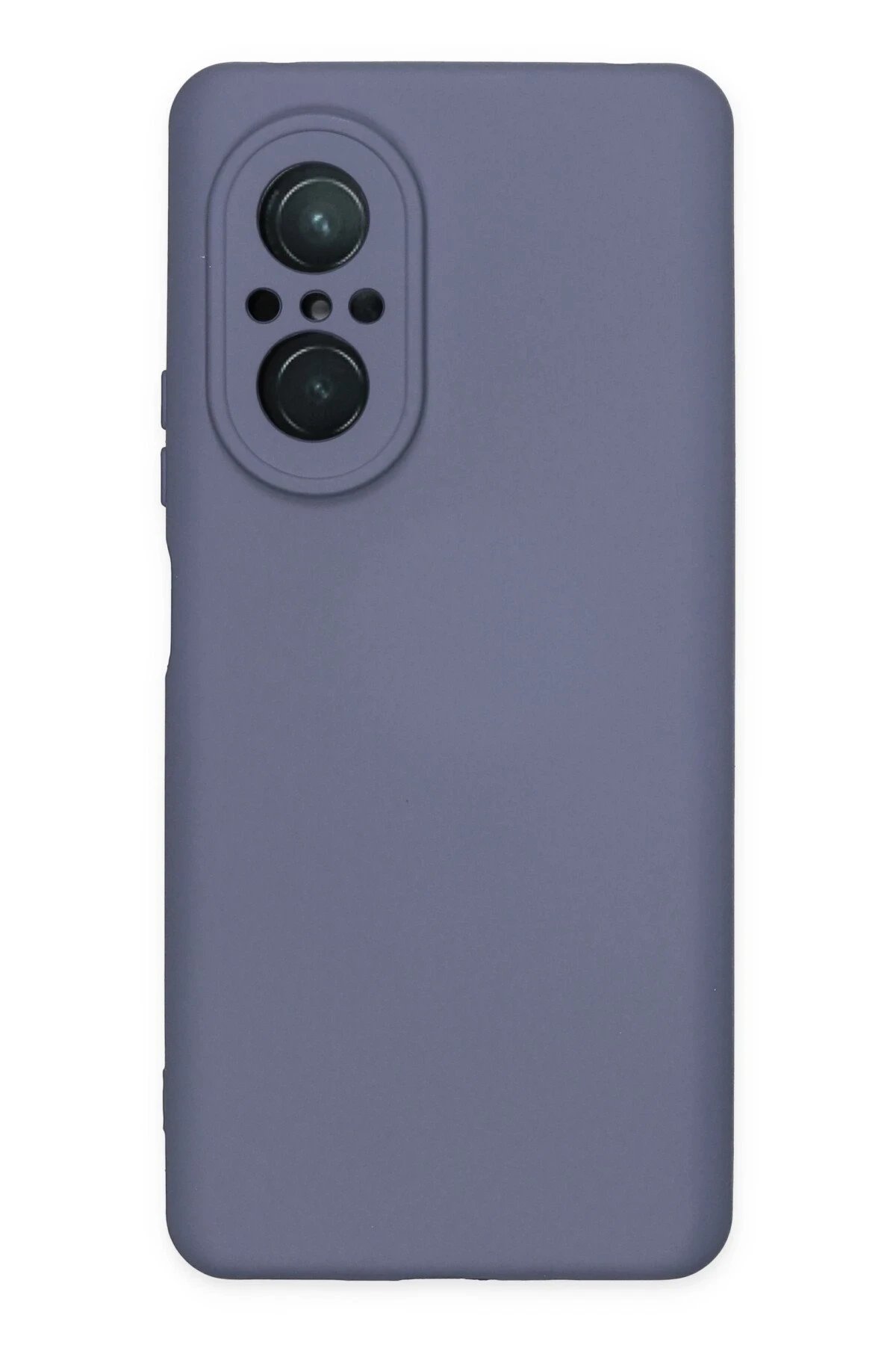 Huawei Nova 9 SE Kılıf Nano içi Kadife Silikon - Gri-(5796)