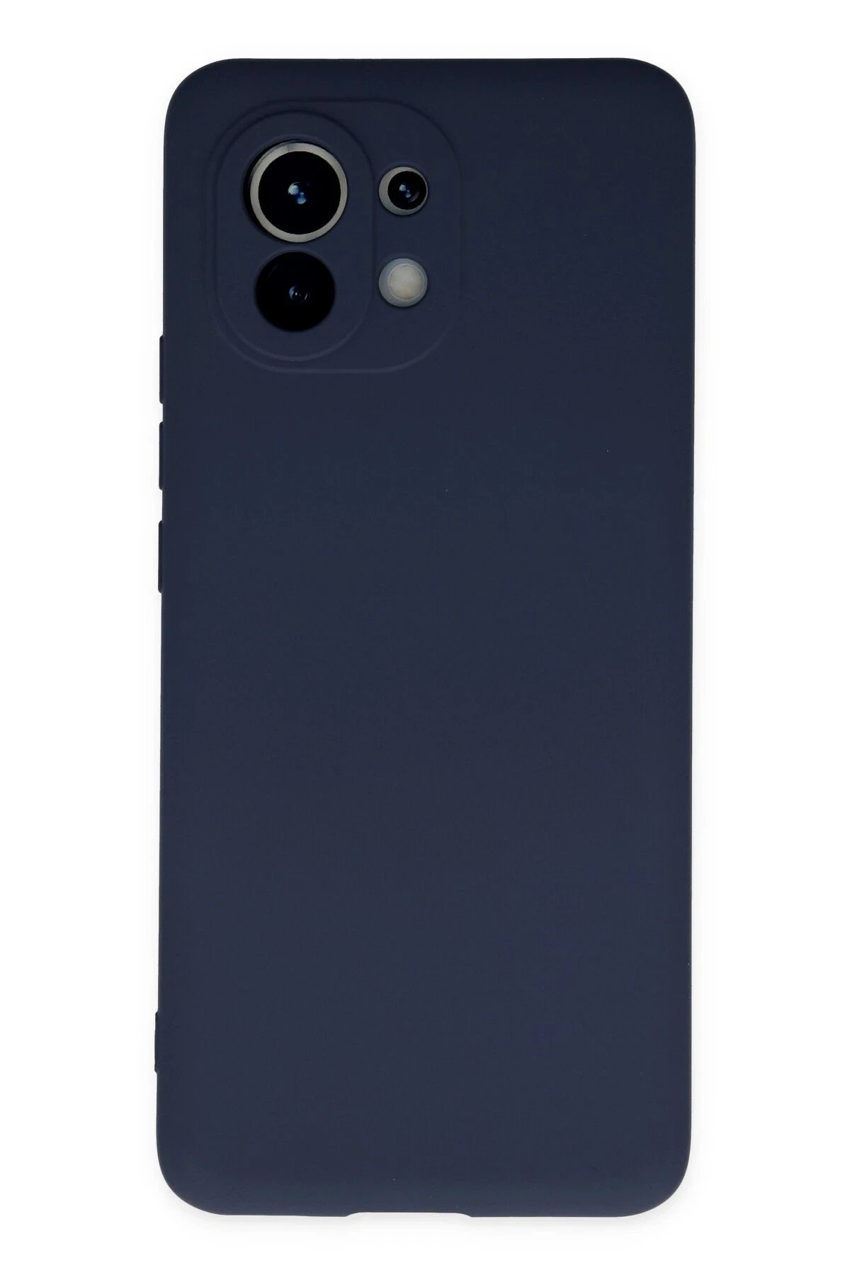 Xiaomi Mi 11 Kılıf Nano içi Kadife Silikon - Lacivert-(5796)