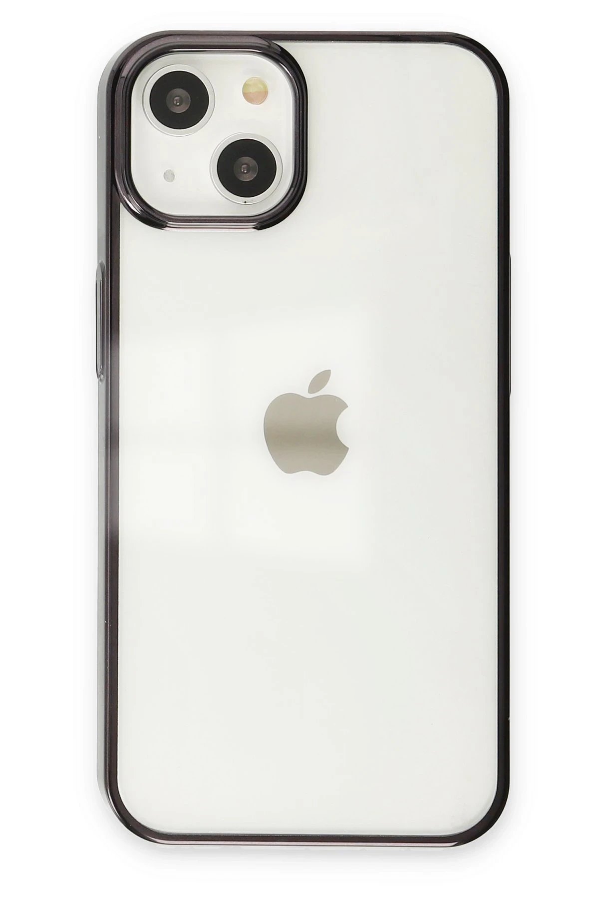 iPhone 14 Plus Kılıf Element Silikon - Siyah-(5796)