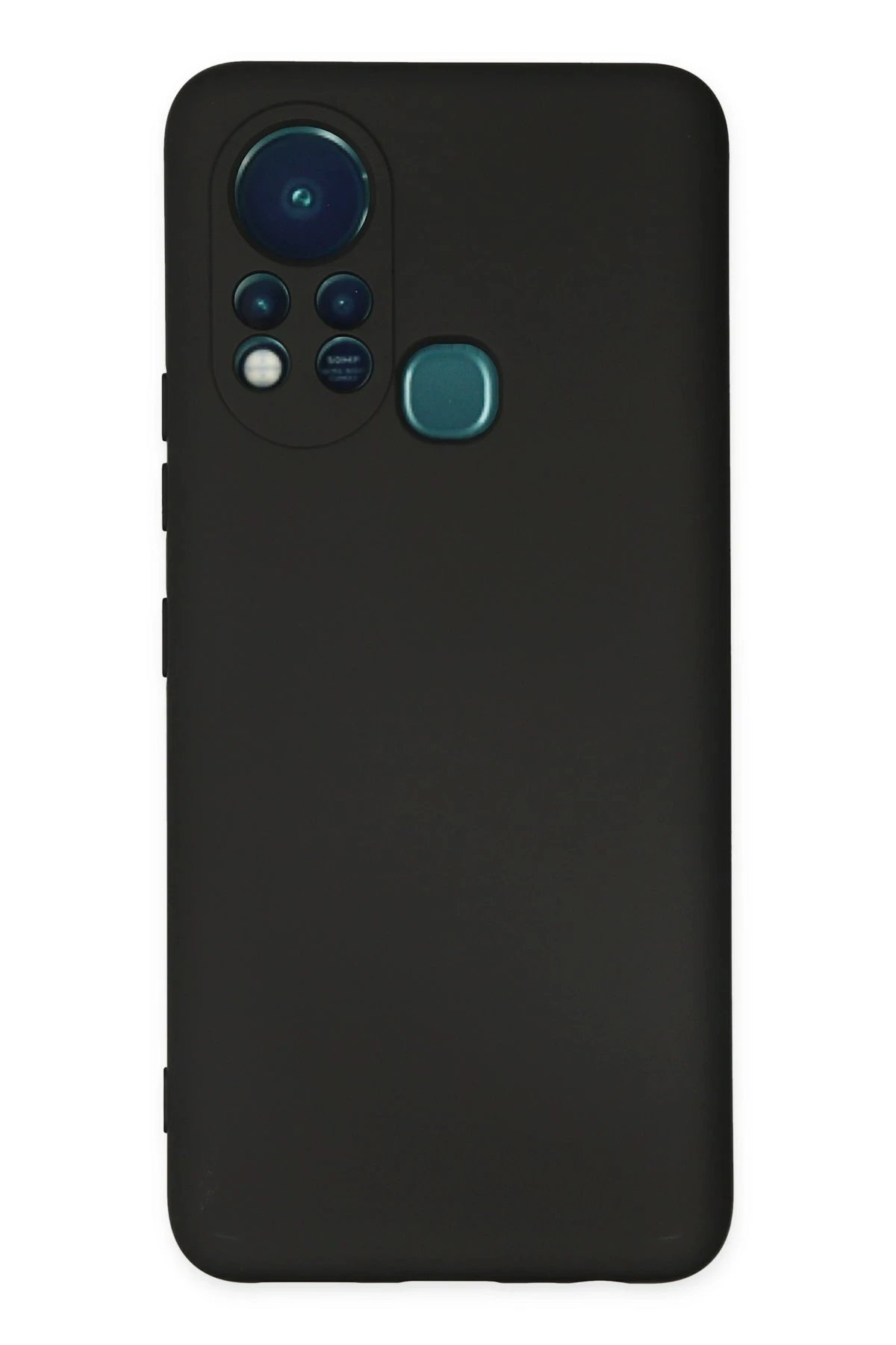 İnfinix Hot 11s Kılıf Nano içi Kadife Silikon - Siyah-(5796)