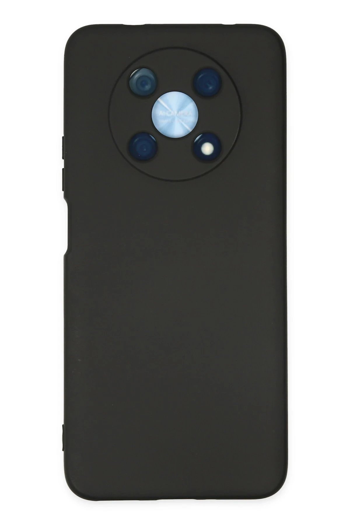 Huawei Nova Y90 Kılıf Nano içi Kadife Silikon - Siyah-(5796)