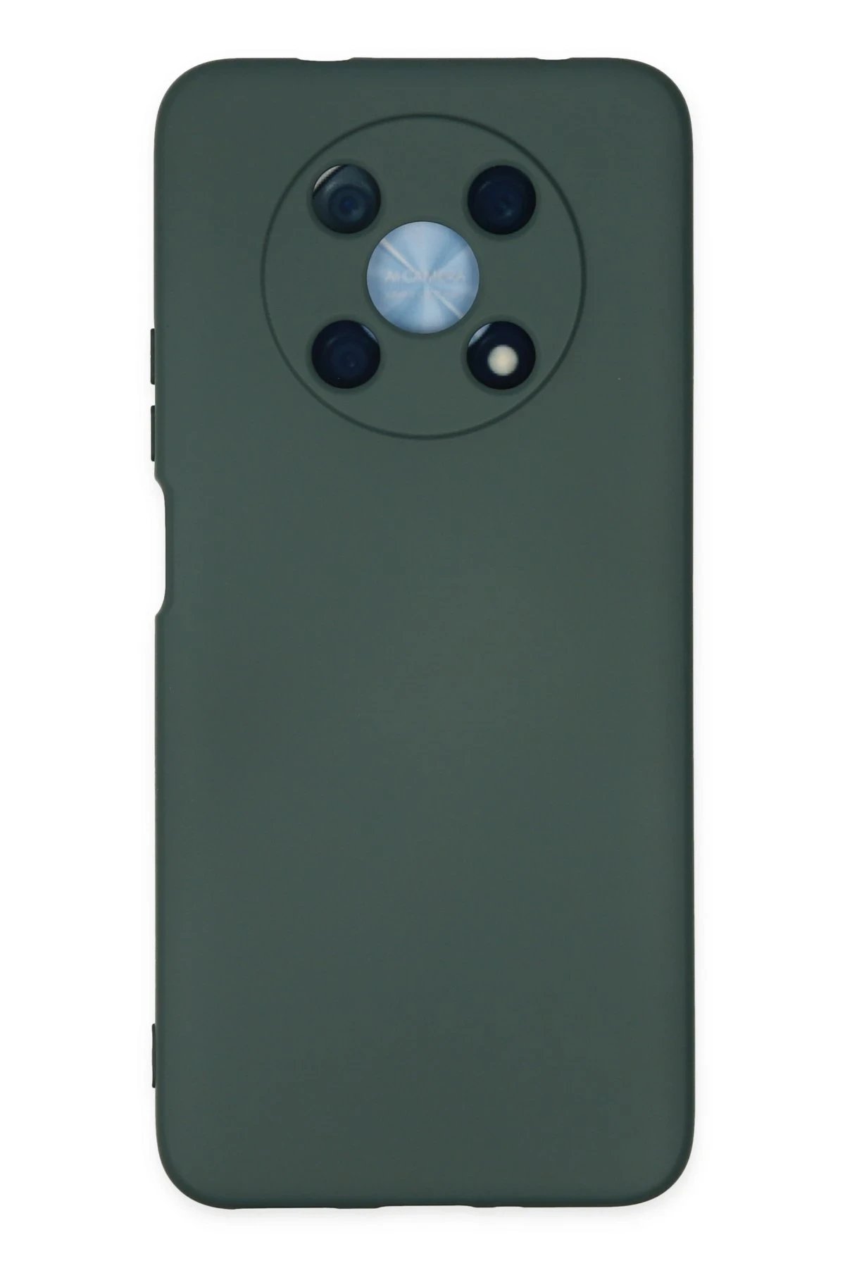 Huawei Nova Y90 Kılıf Nano içi Kadife Silikon - Koyu Yeşil-(5796)