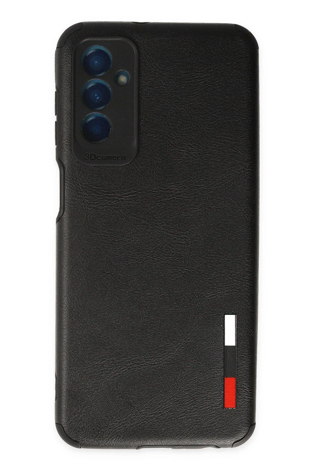 Samsung Galaxy M13 Kılıf Loop Deri Silikon - Siyah-(5796)