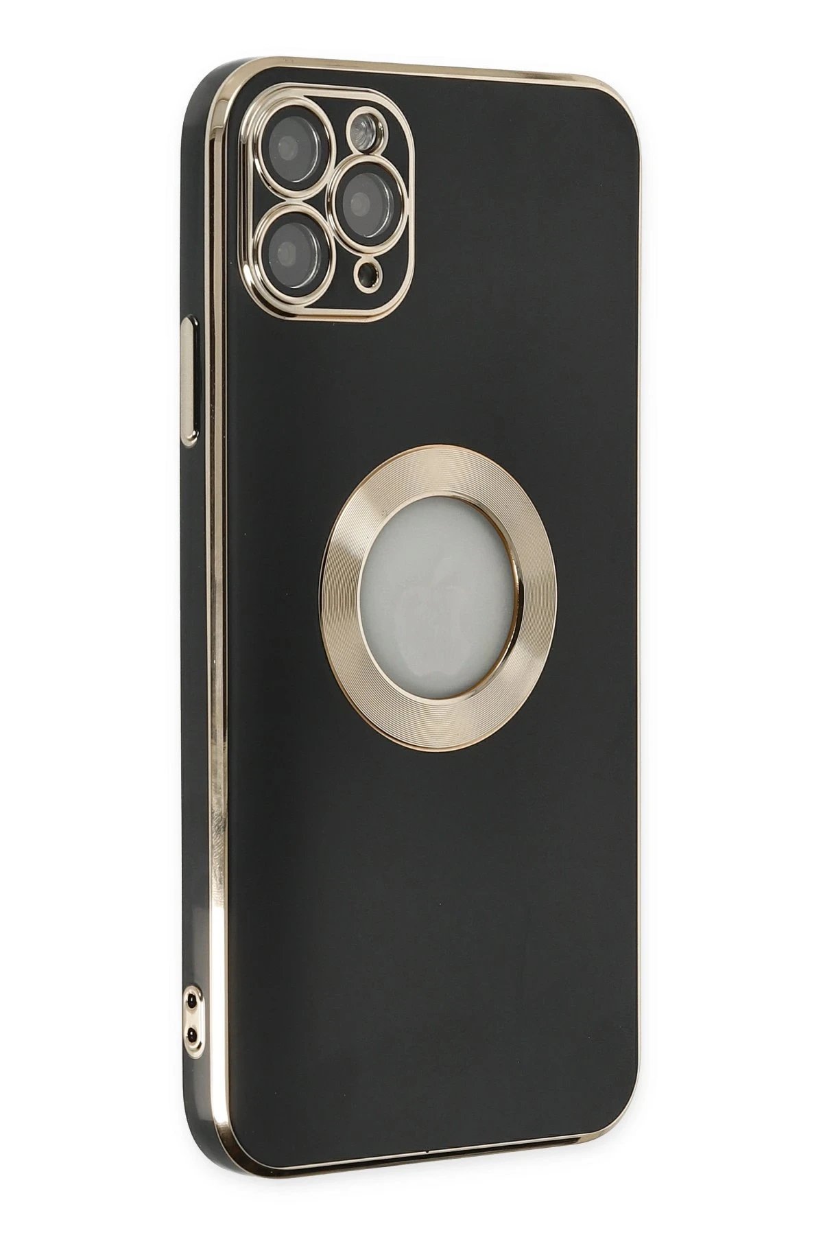 iPhone 11 Pro Max Kılıf Store Silikon - Siyah-(5796)