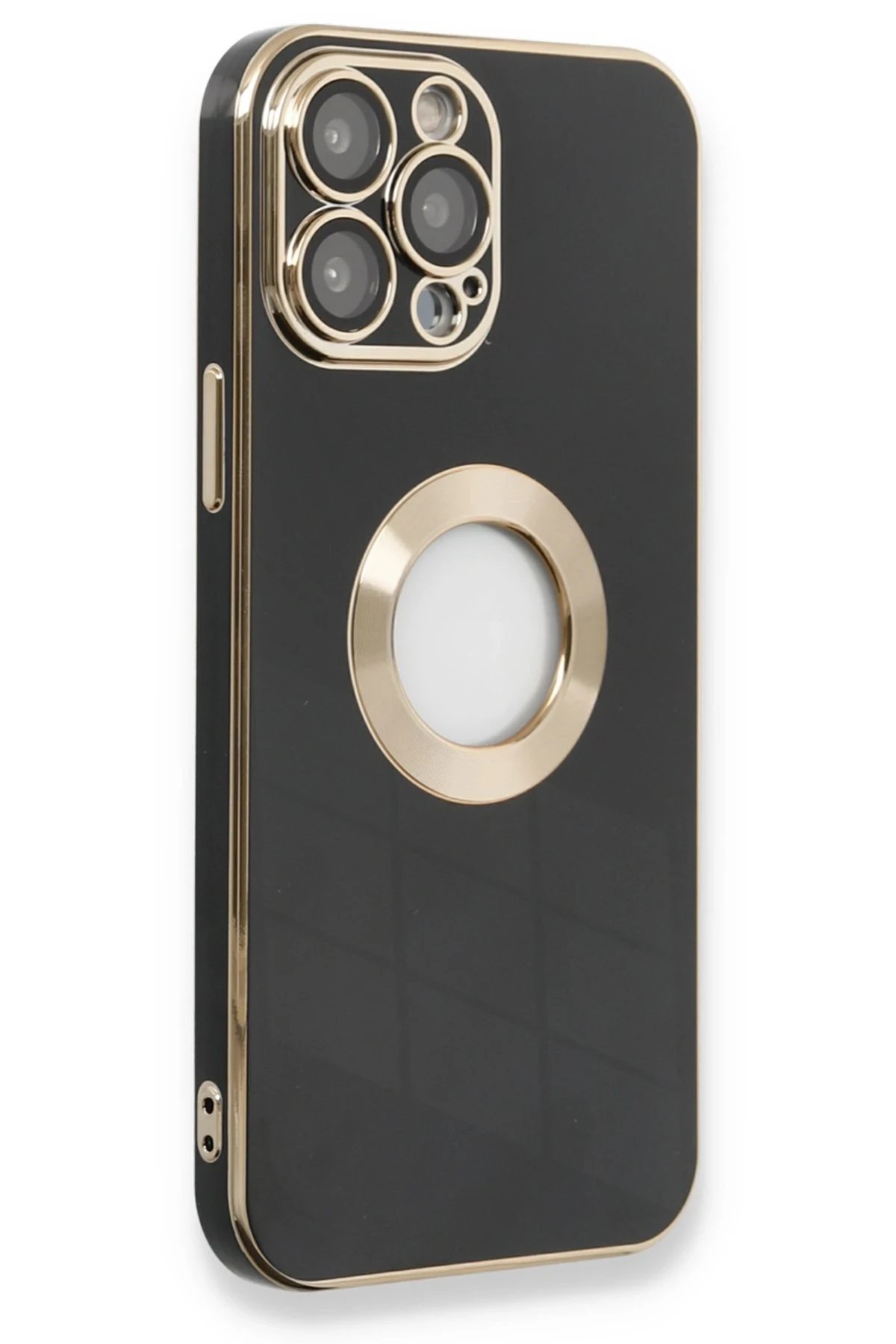 iPhone 14 Pro Max Kılıf Store Silikon - Siyah-(5796)