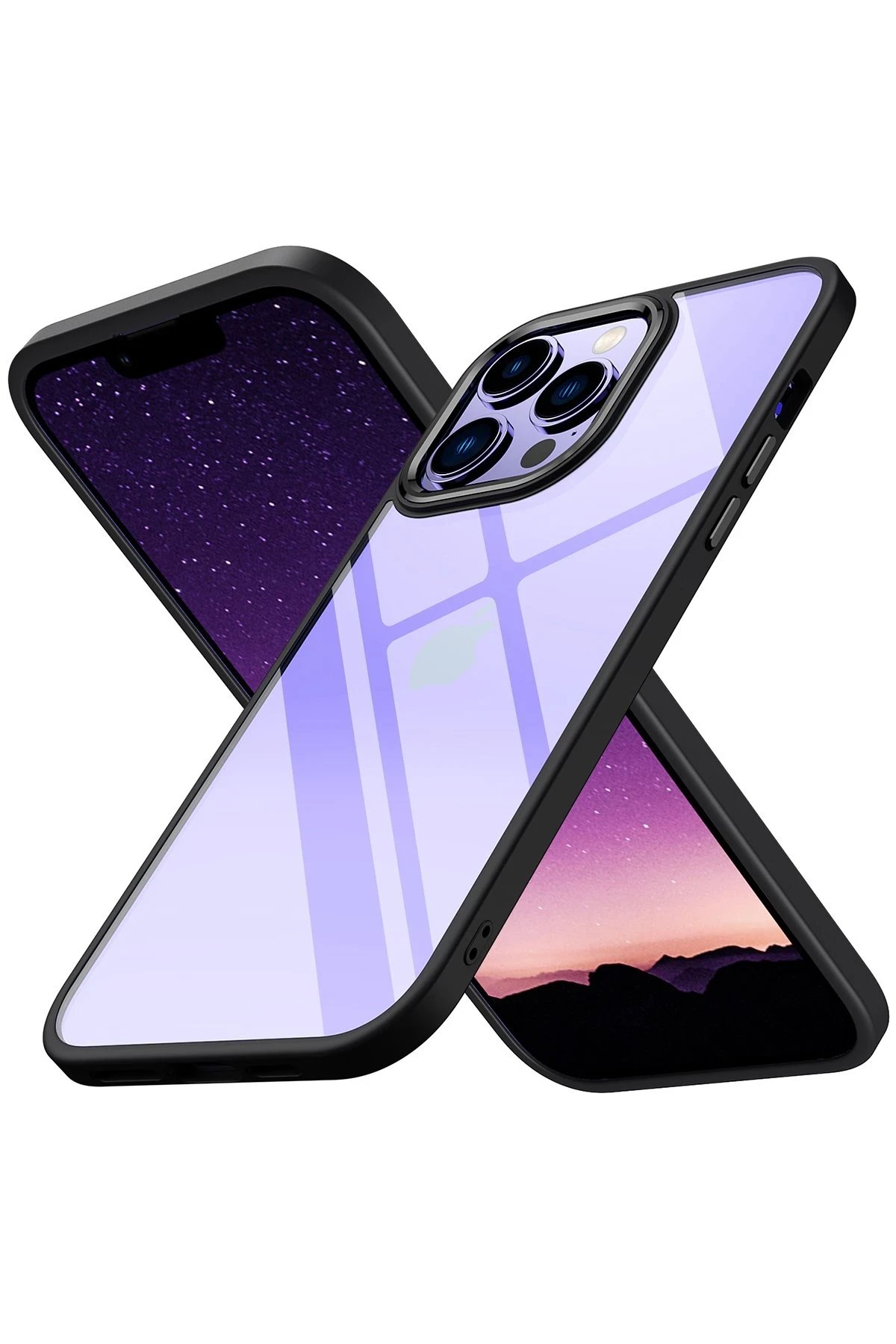 iPhone 14 Pro Max Kılıf Power Silikon - Siyah-(5796)