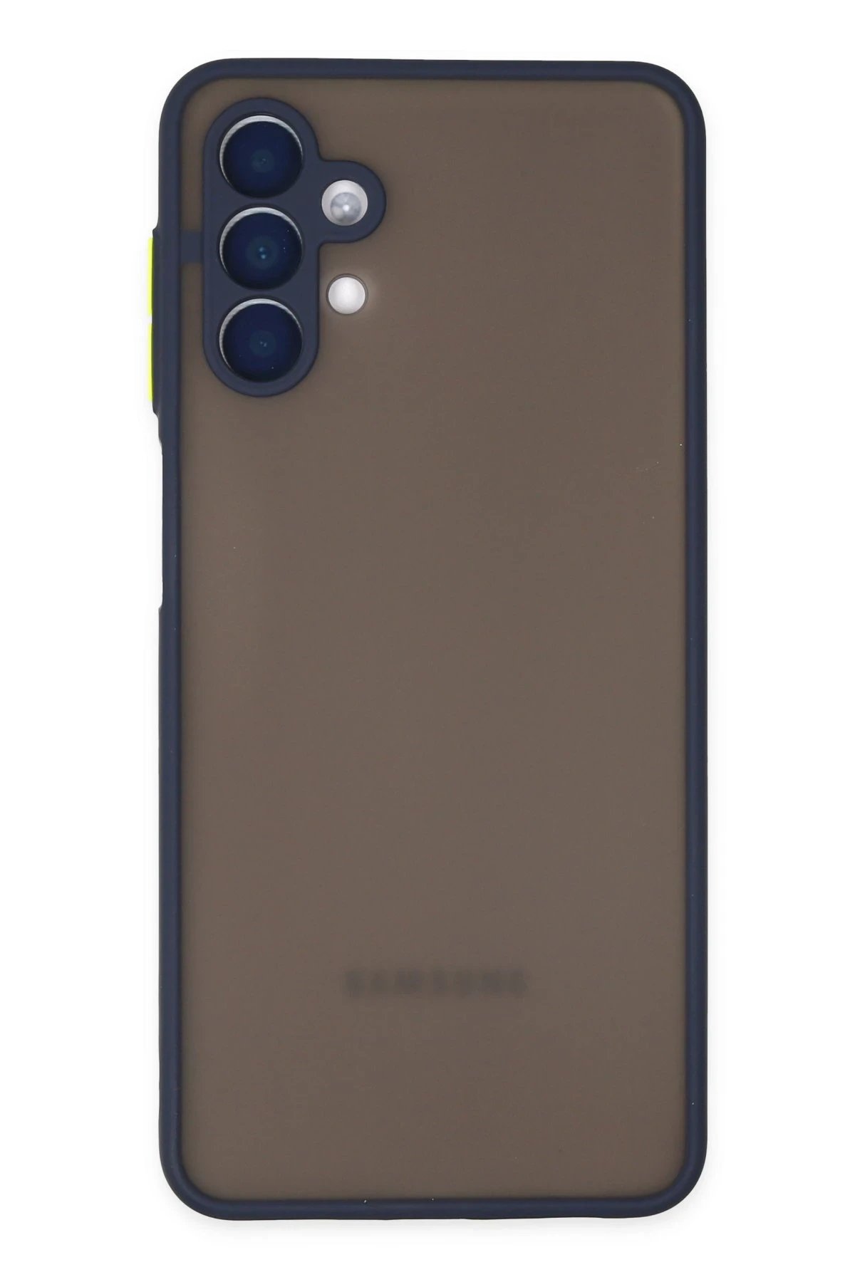 Samsung Galaxy A04S Kılıf Montreal Silikon Kapak - Lacivert-(5796)