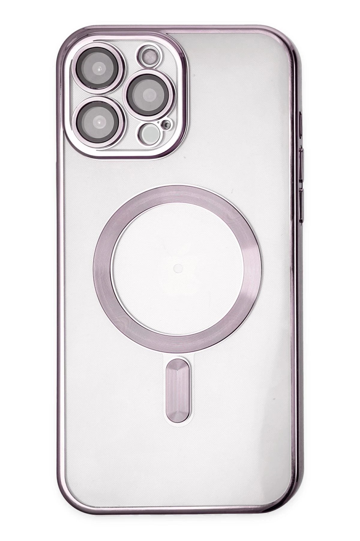 iPhone 13 Pro Max Kılıf Kross Magneticsafe Kapak - Mor-(5796)