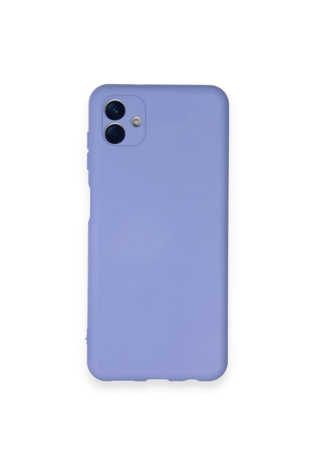 Samsung Galaxy A04 Kılıf Nano içi Kadife Silikon - Lila-(5796)