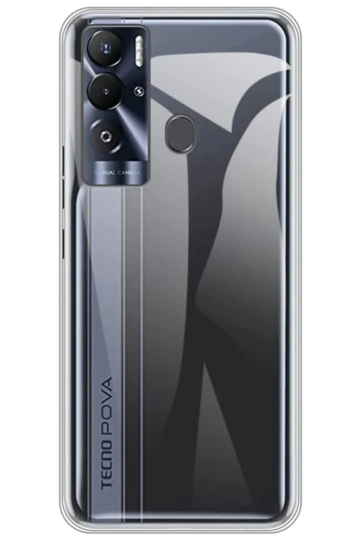 Tecno Pova Neo Kılıf Lüx Şeffaf Silikon-(5796)