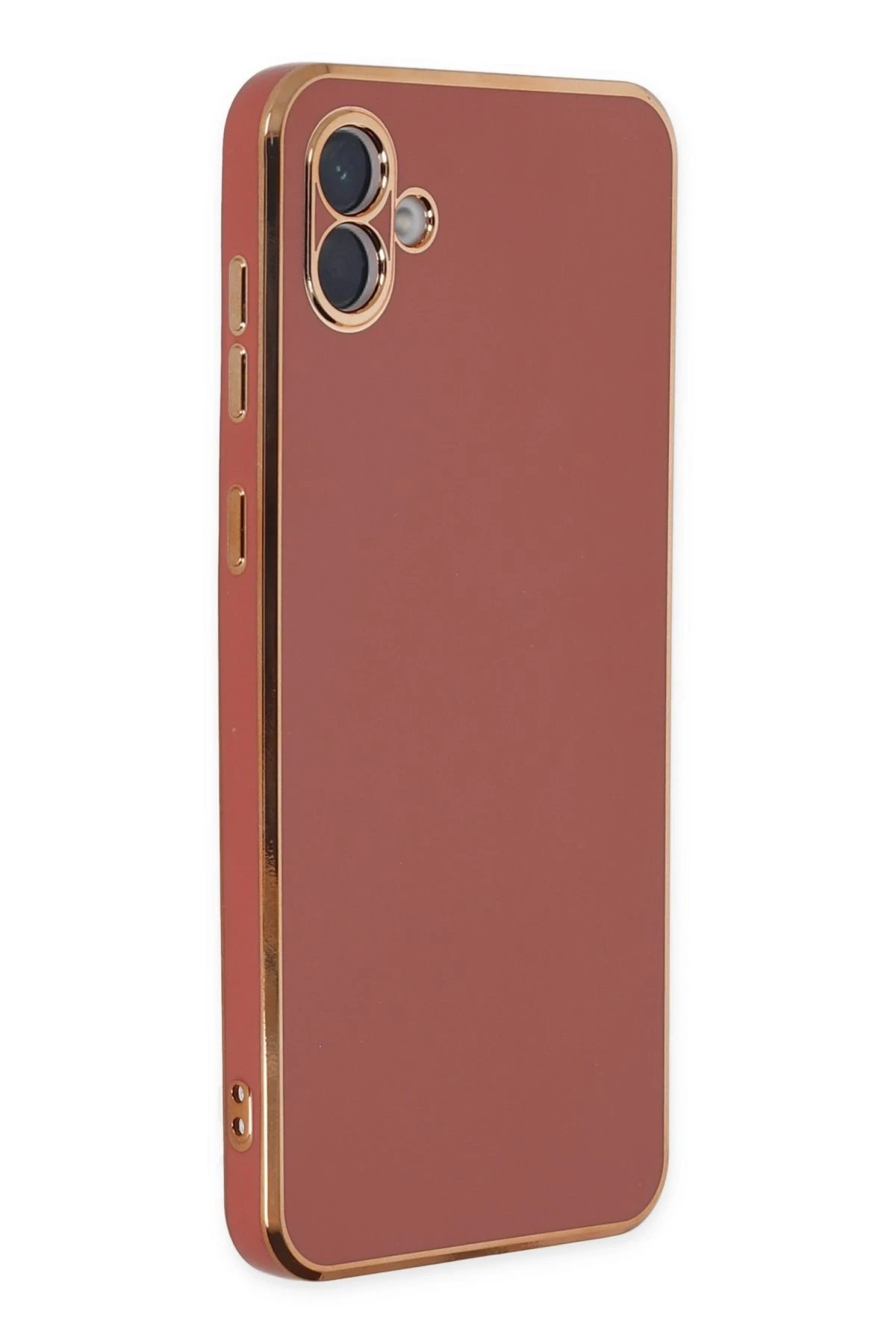 Samsung Galaxy A04 Kılıf Volet Silikon - Kırmızı-(5796)