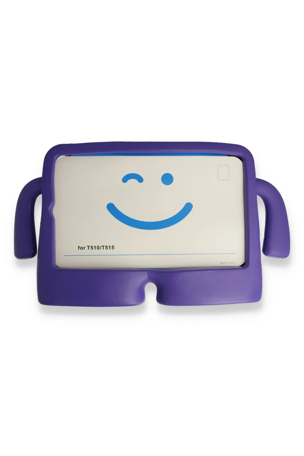 iPad 2022 10.9 (10.nesil) Kılıf Karakter Tablet Silikon - Mor-(5796)