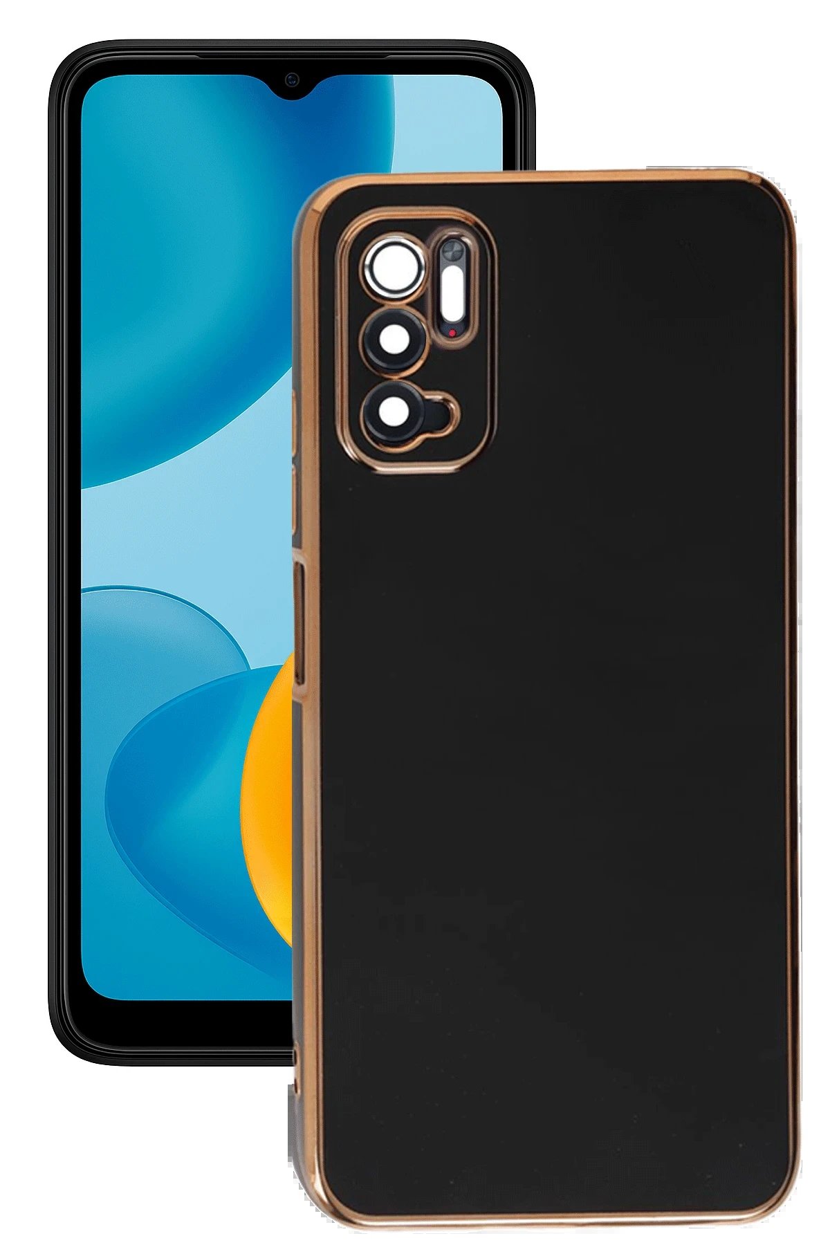 Xiaomi Redmi Note 11 SE Kılıf Volet Silikon - Siyah-(5796)