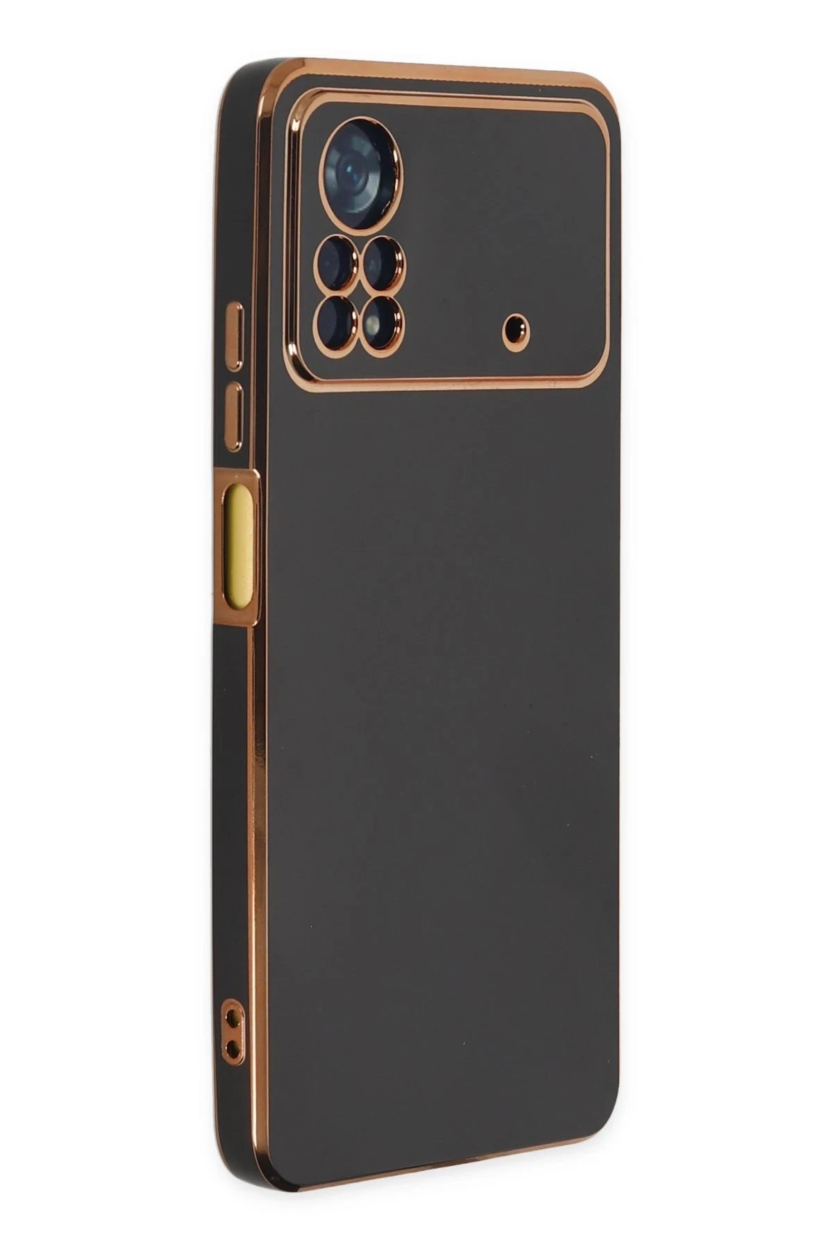 Xiaomi Poco X4 Pro 5G Kılıf Volet Silikon - Siyah-(5796)