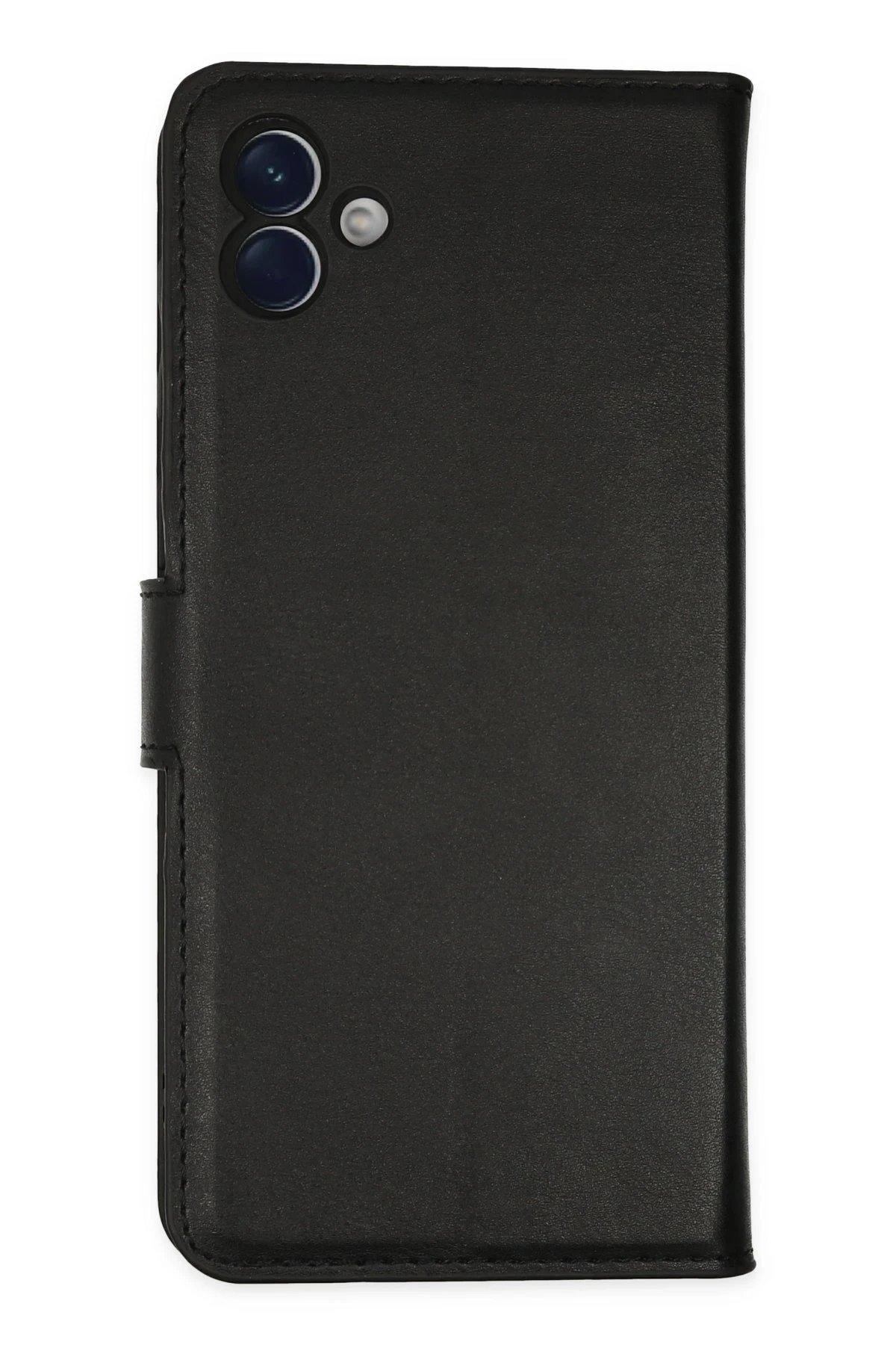 Samsung Galaxy A04 Kılıf Trend S Plus Kapaklı Kılıf - Siyah-(5796)