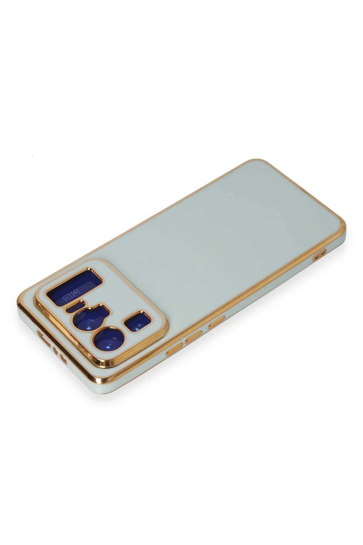 Xiaomi Mi 11 Ultra Kılıf Volet Silikon - Açık Yeşil-(5796)