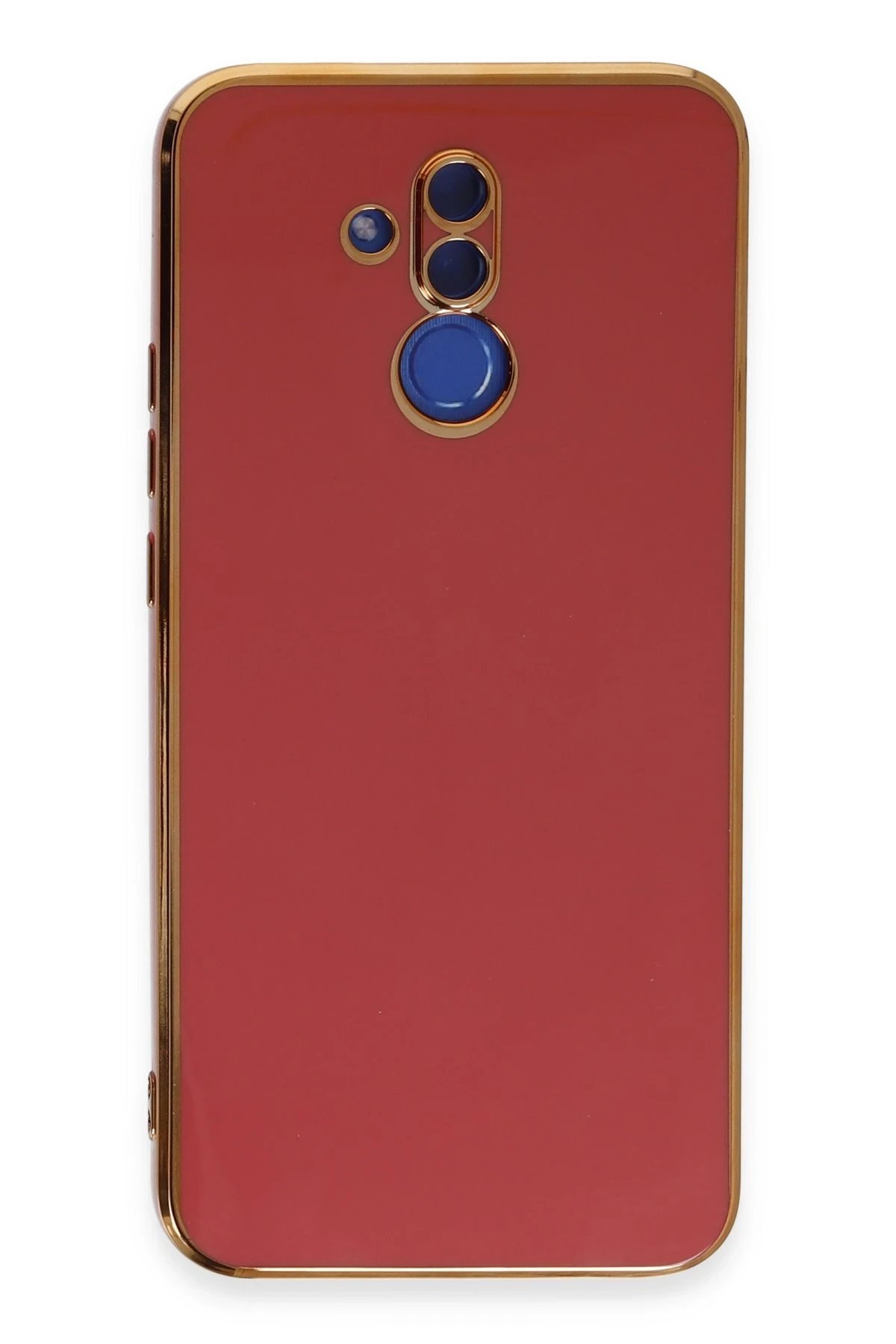 Huawei Mate 20 Lite Kılıf Volet Silikon - Kırmızı-(5796)