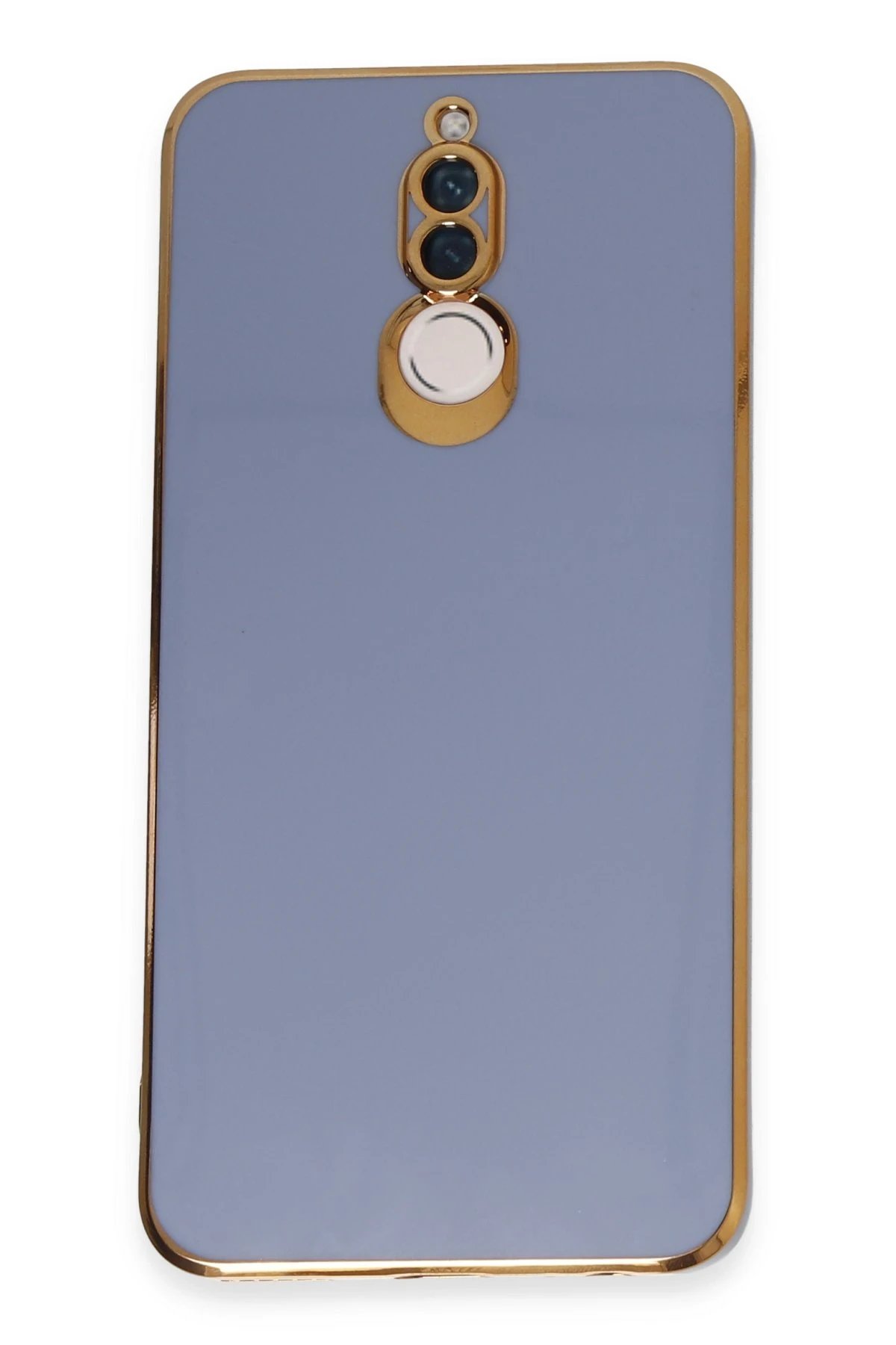 Huawei Mate 10 Lite Kılıf Volet Silikon - Mavi-(5796)