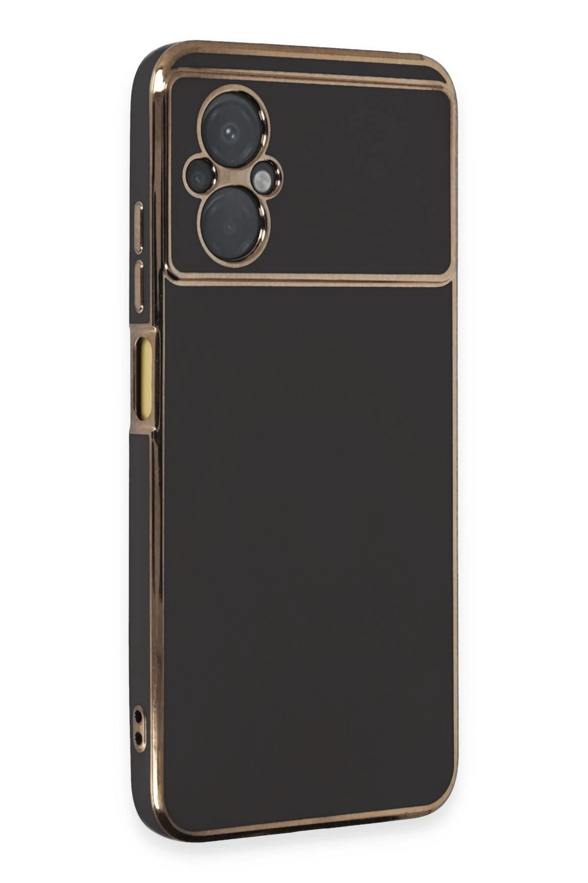 Xiaomi Poco M5 Kılıf Volet Silikon - Siyah-(5796)