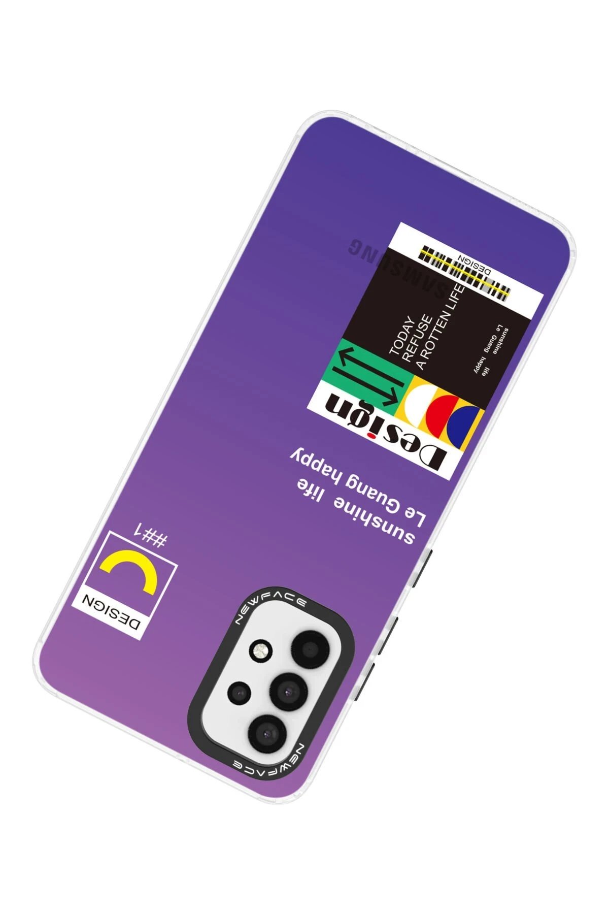 Samsung Galaxy A53 5G Kılıf Estoril Desenli Kapak - Estoril - 4-(5796)