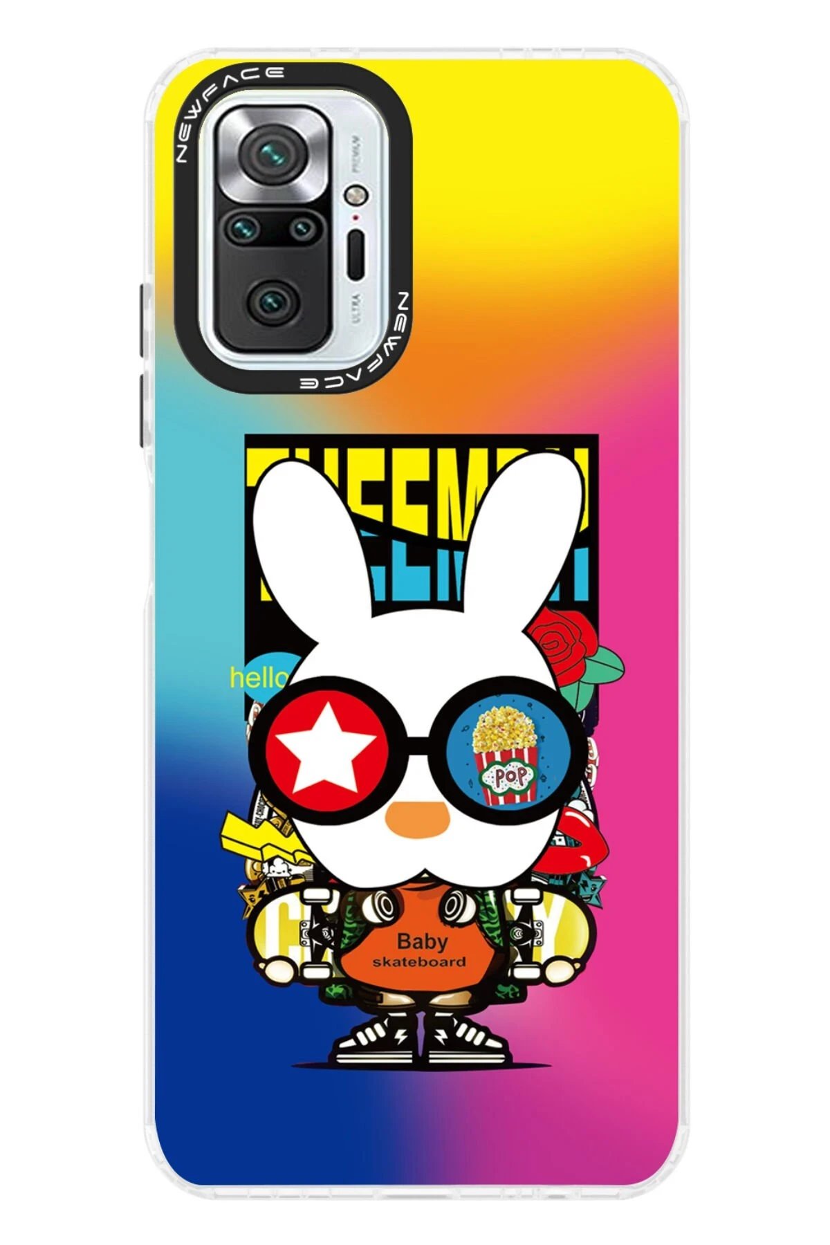 Xiaomi Redmi Note 10 Pro Kılıf Estoril Desenli Kapak - Estoril - 10-(5796)