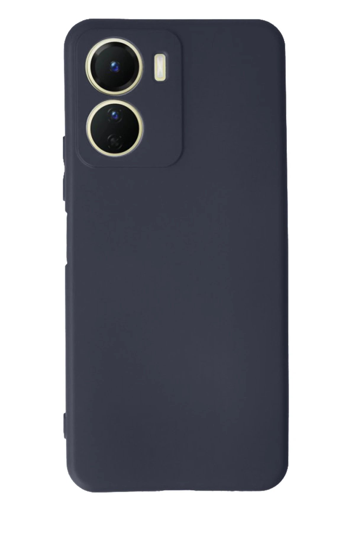 Vivo Y16 Kılıf First Silikon - Lacivert-(5796)