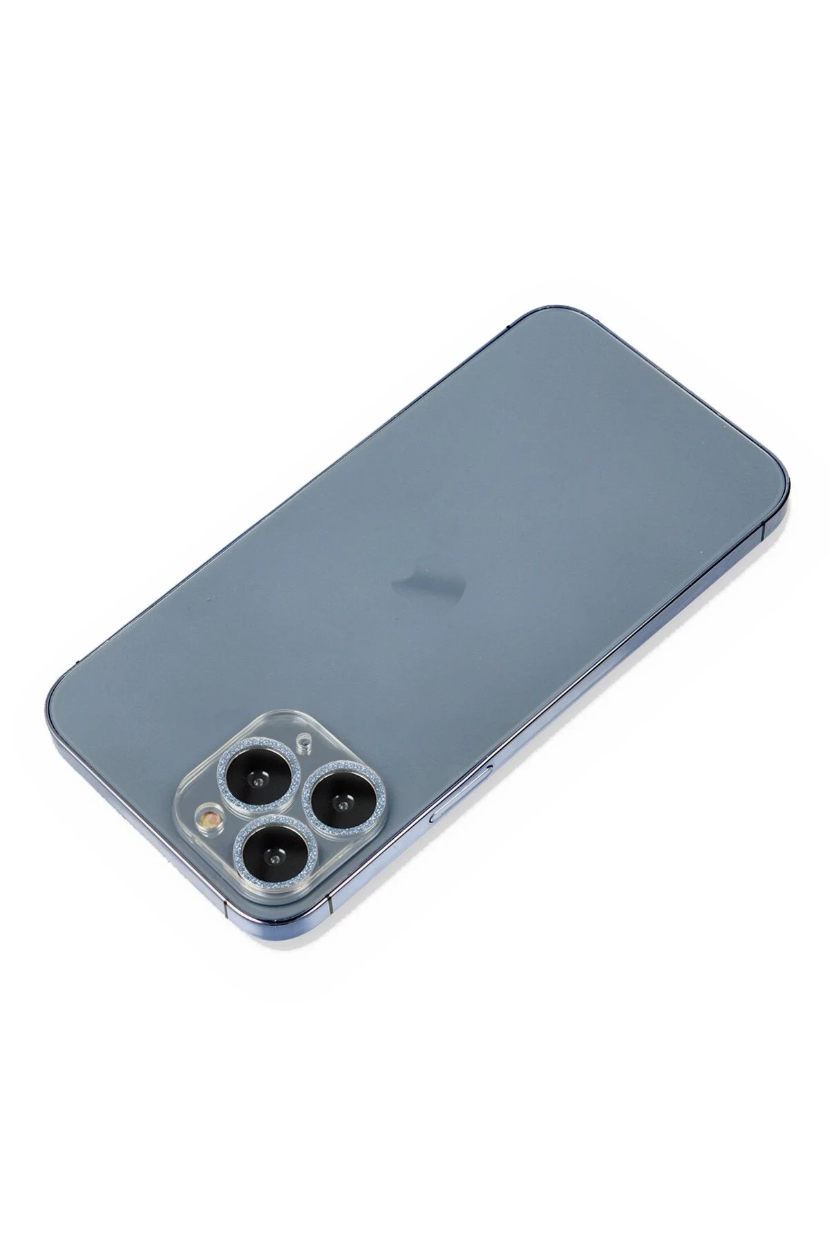 iPhone 11 Pro Shine Kamera Lens Koruma Cam - Sierra Blue-(5796)