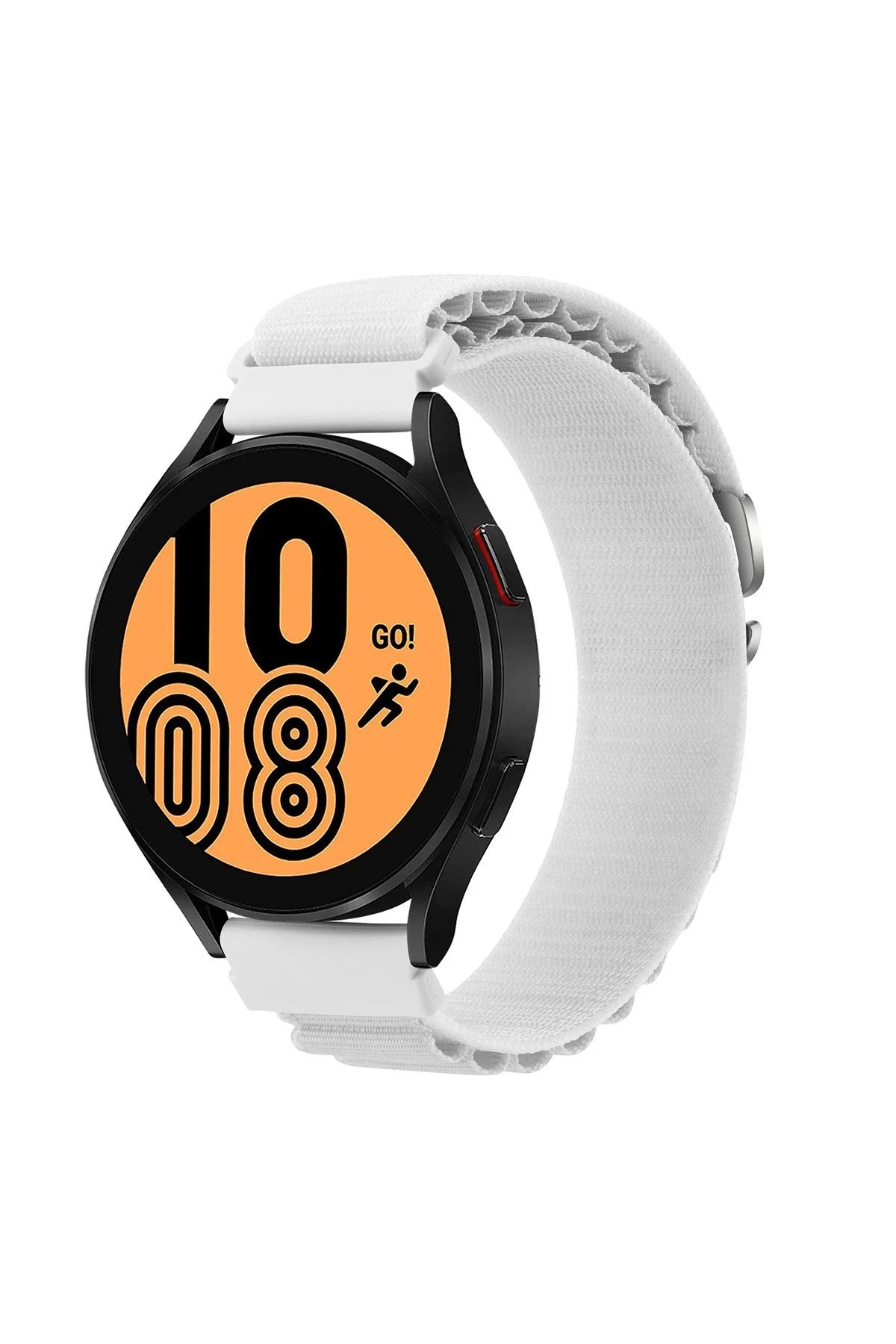 Watch 20mm KR410 Kumaş Kordon - Beyaz-(5796)