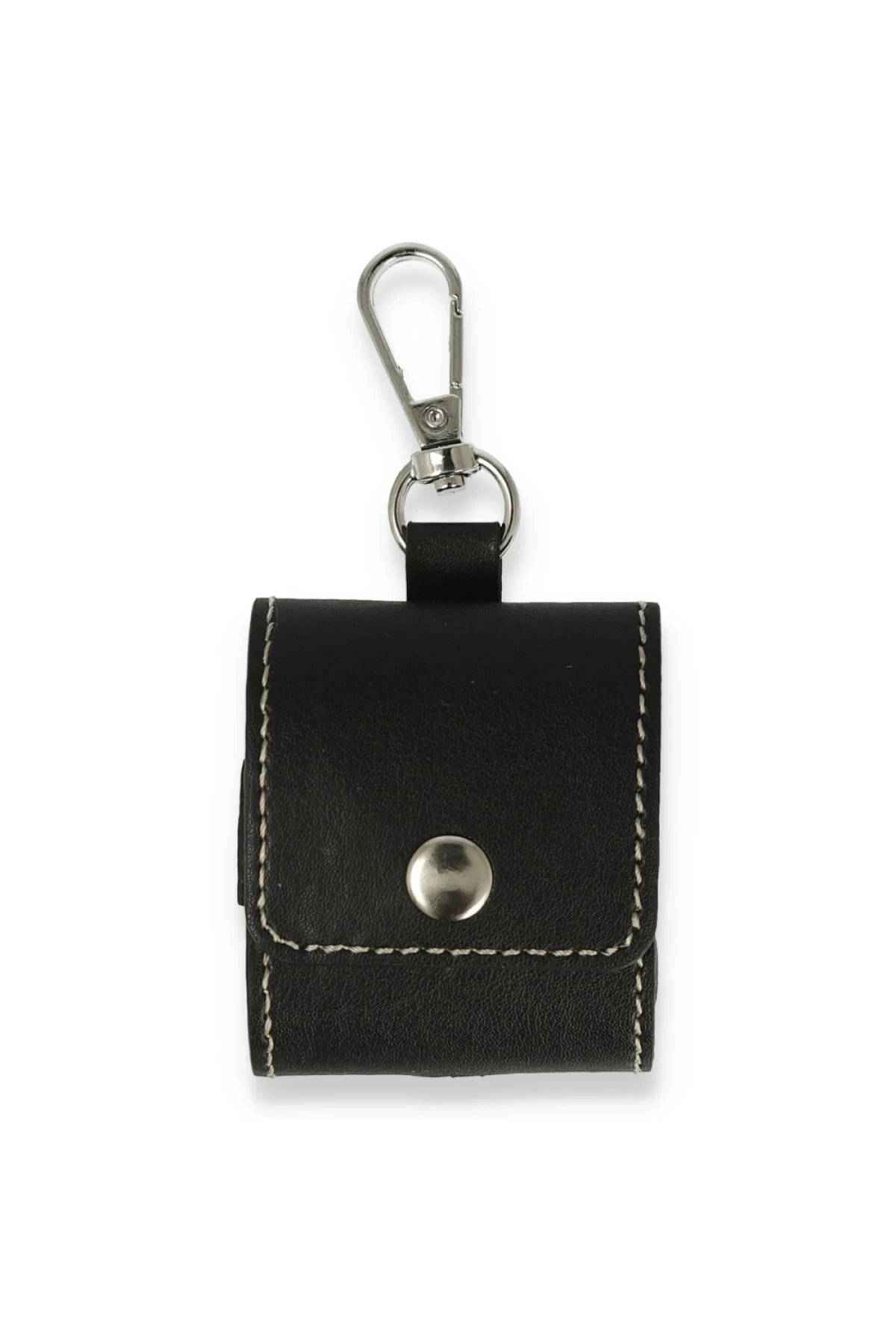 Airpods 2 (2.nesil) Askılı Kılıf - Siyah-(5796)