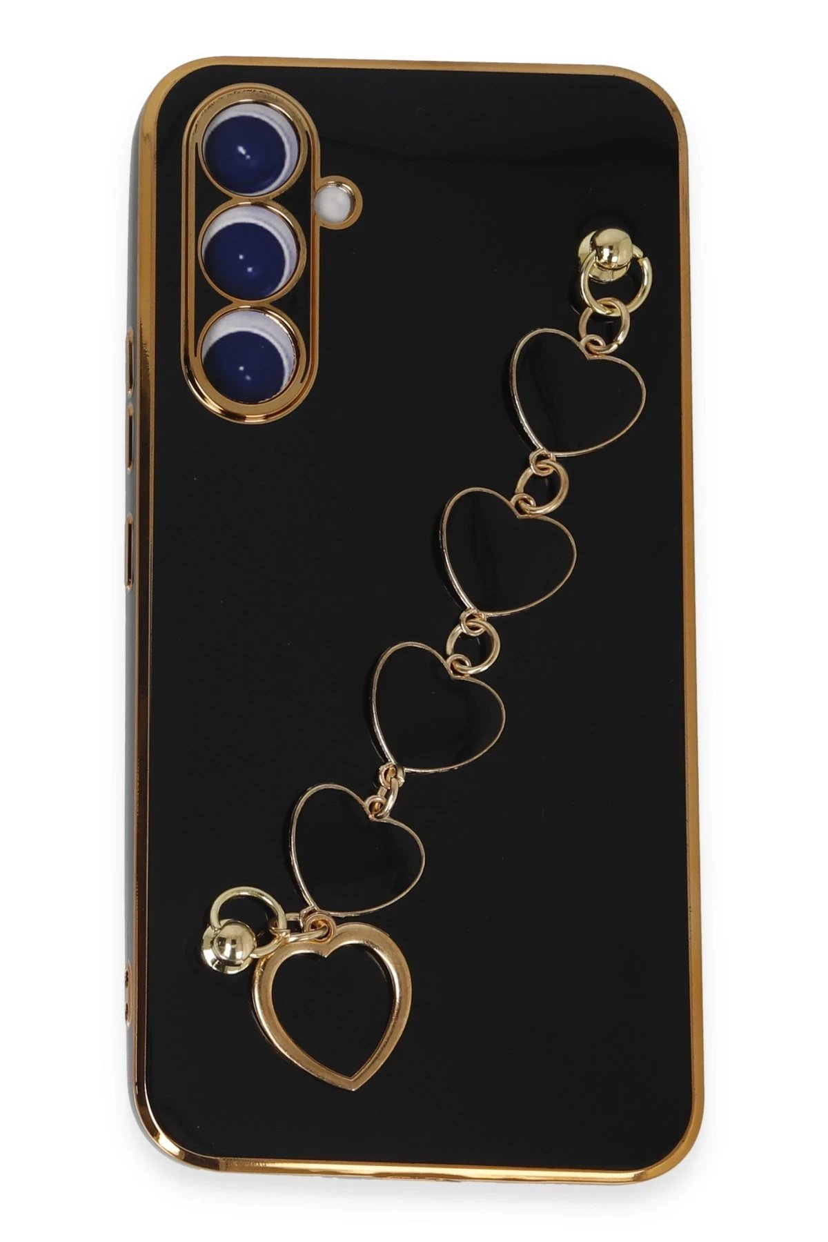 Samsung Galaxy A54 5G Kılıf Esila Silikon - Siyah-(5796)