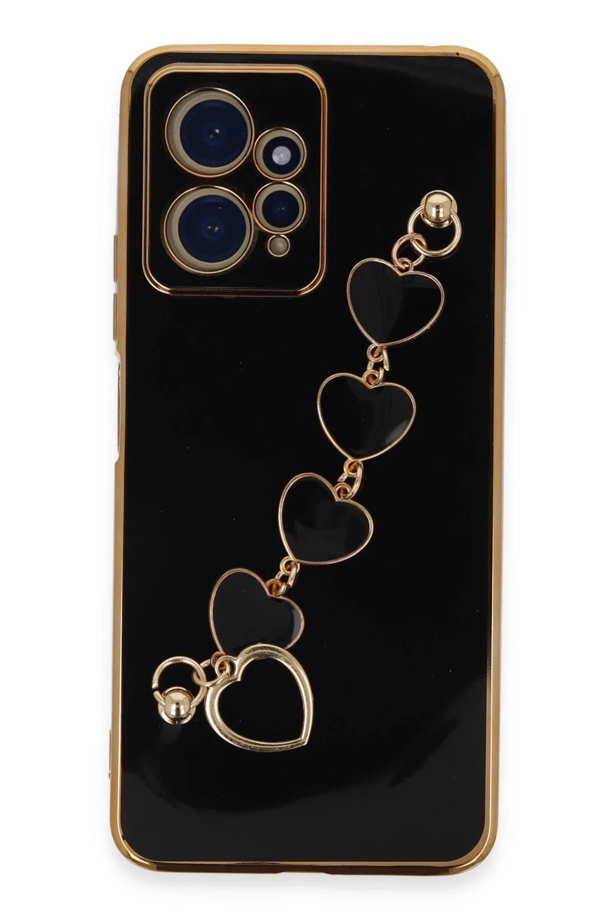 Xiaomi Redmi Note 12 4G Kılıf Esila Silikon - Siyah-(5796)