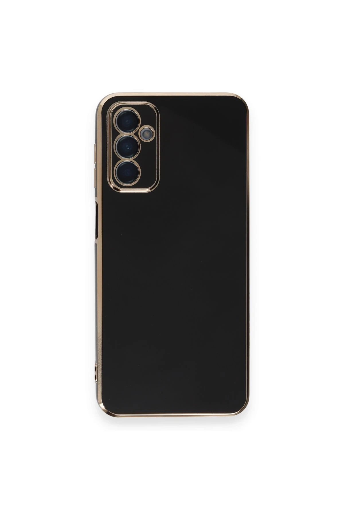 Samsung Galaxy A14 4G Kılıf Volet Silikon - Siyah-(5796)